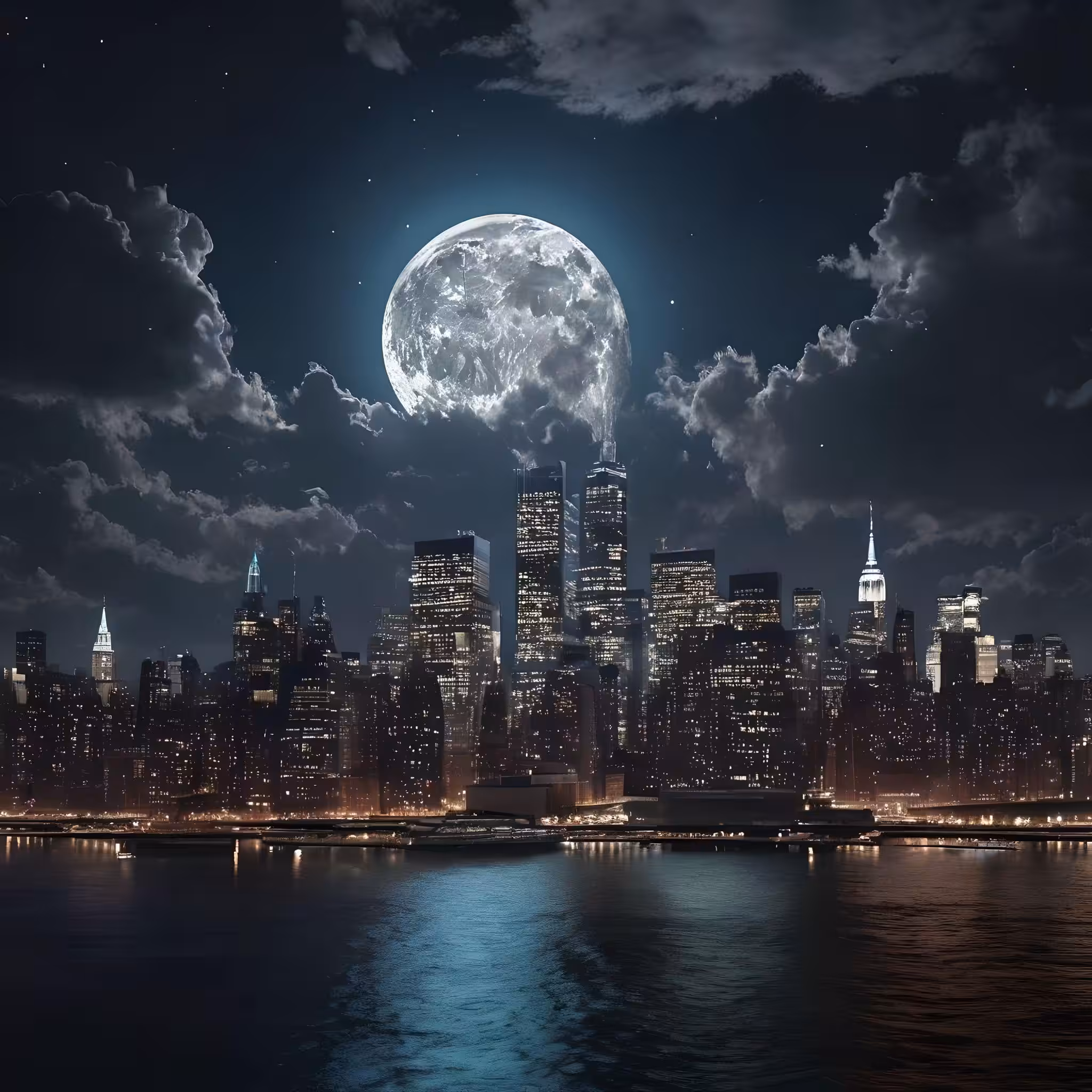 NYC Moonlight 