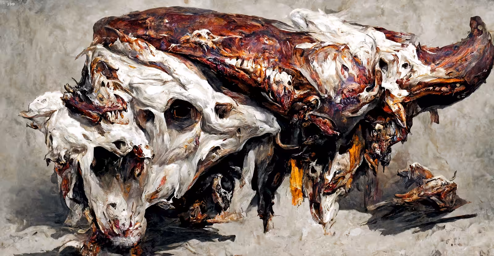 "Cow skull"-10