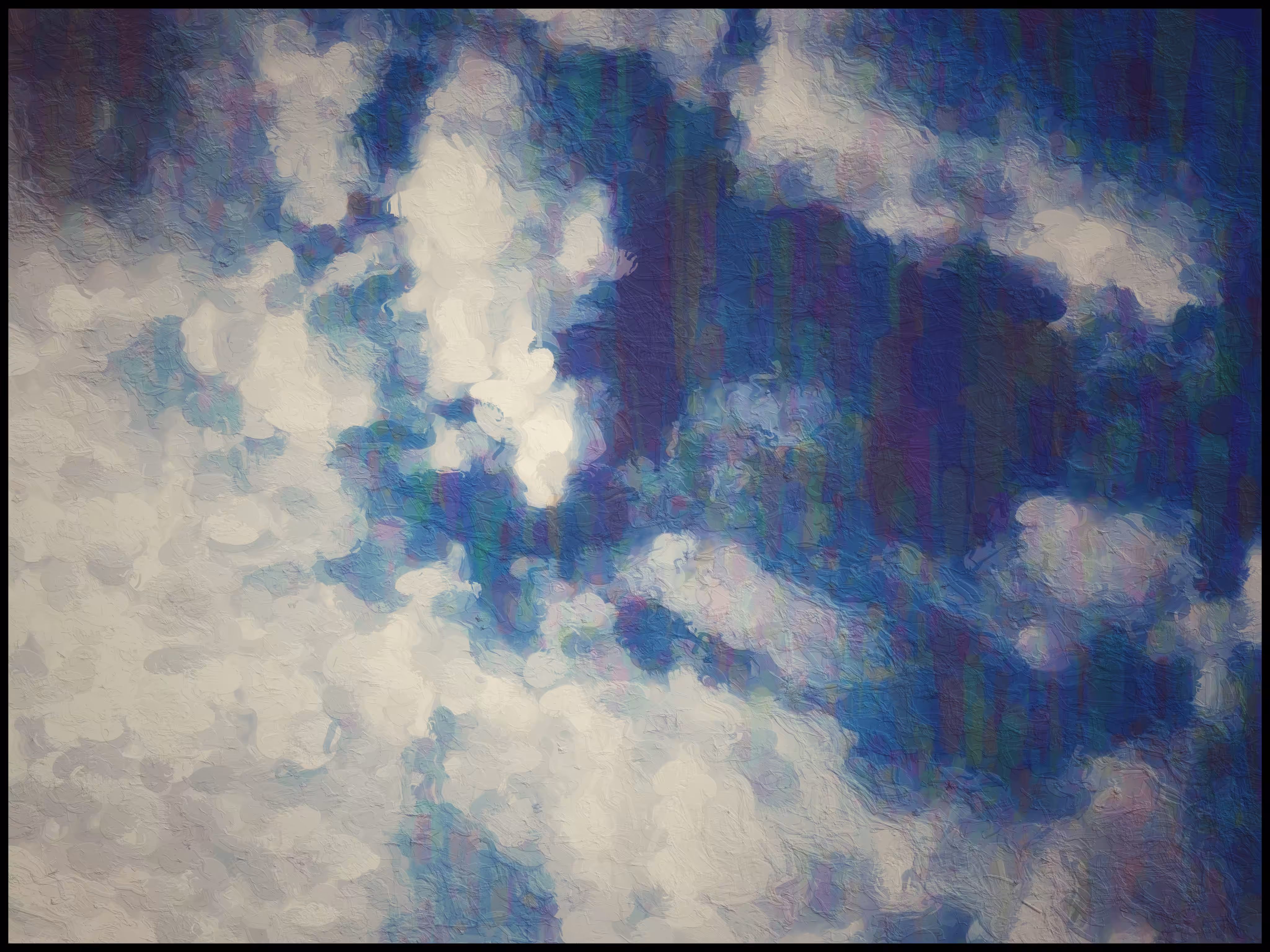 Patiently Scanning the Clouds, Watching for Santa