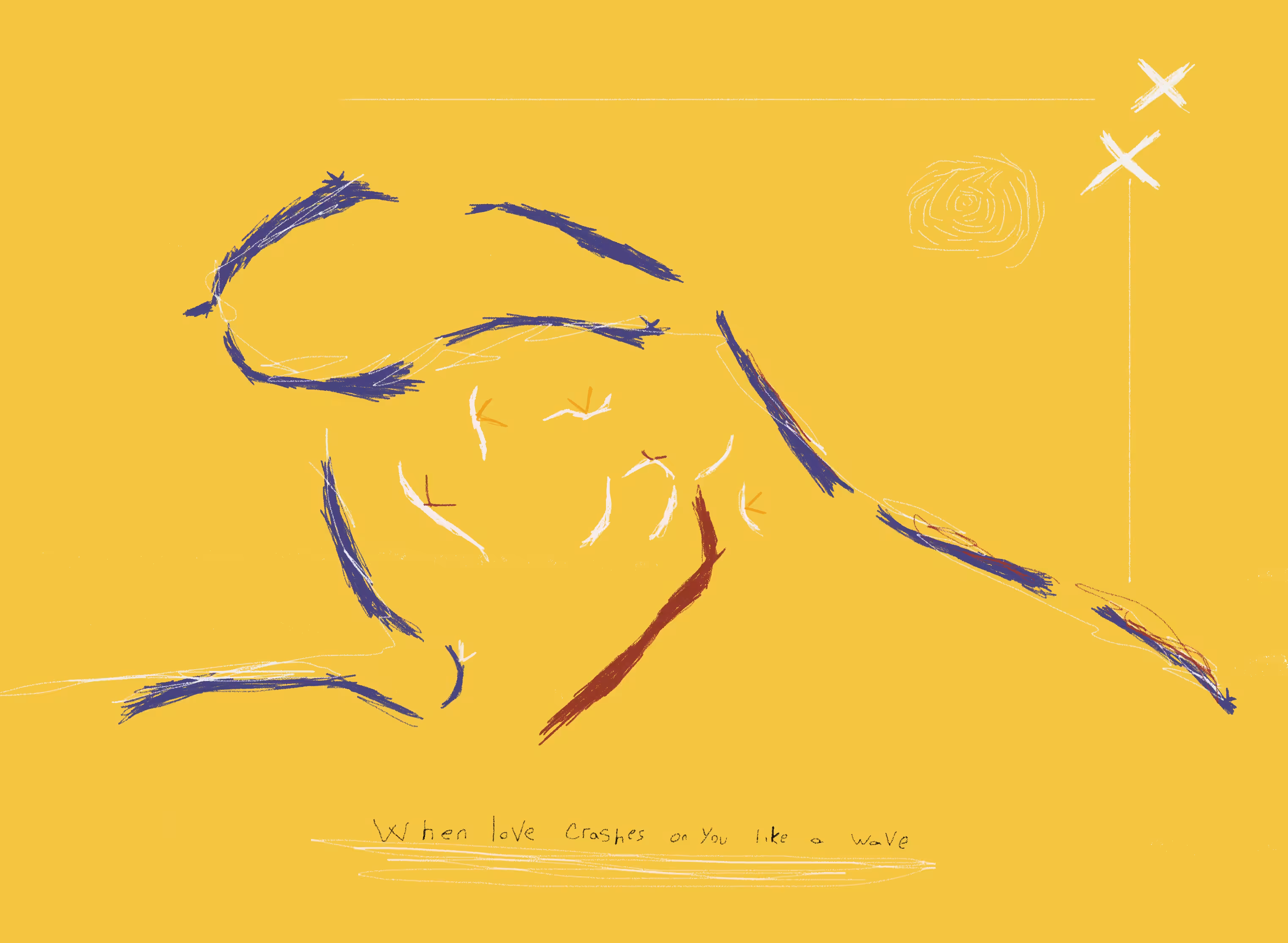 When love crashes on you like a wave