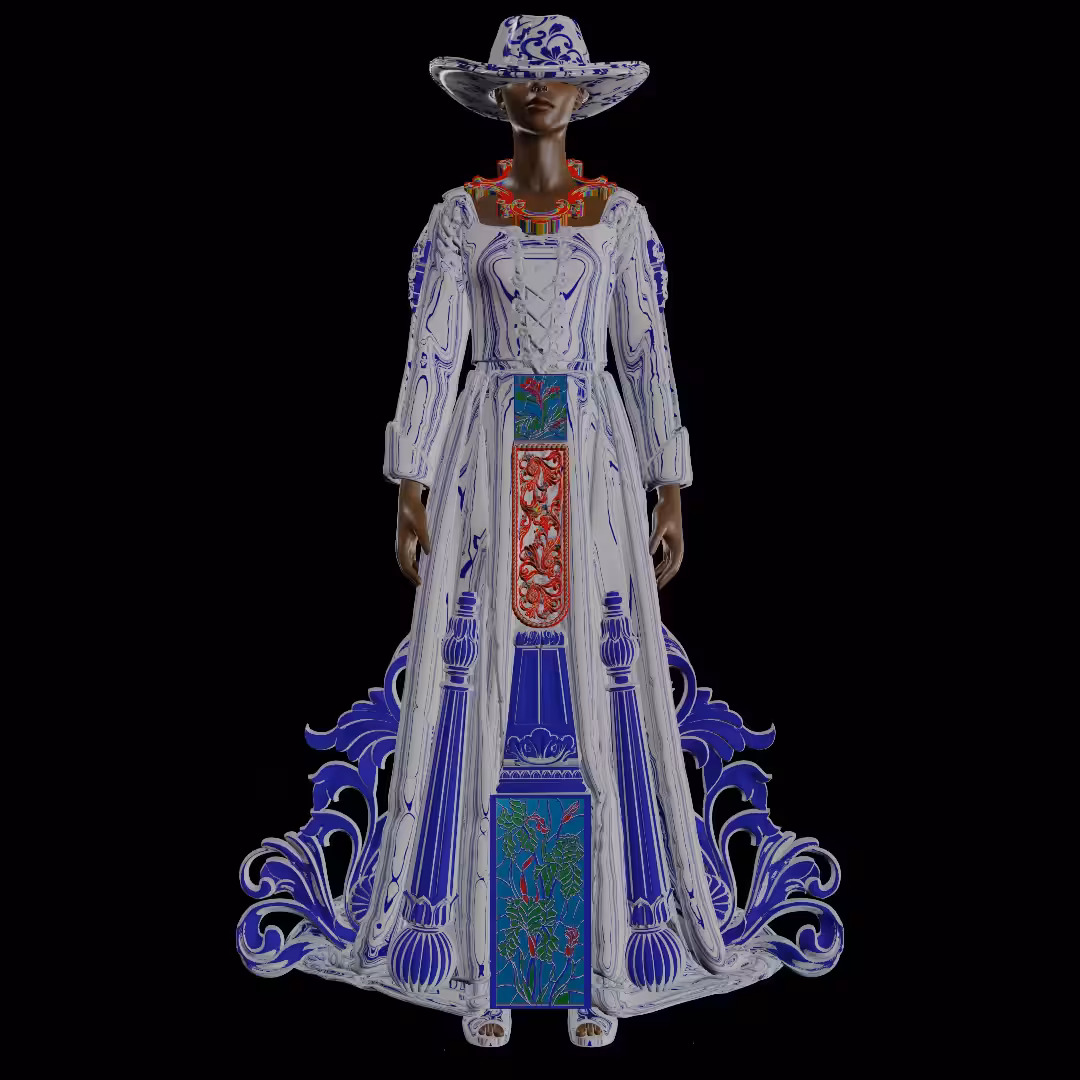 architectural dress |byMarcelMuntyanu