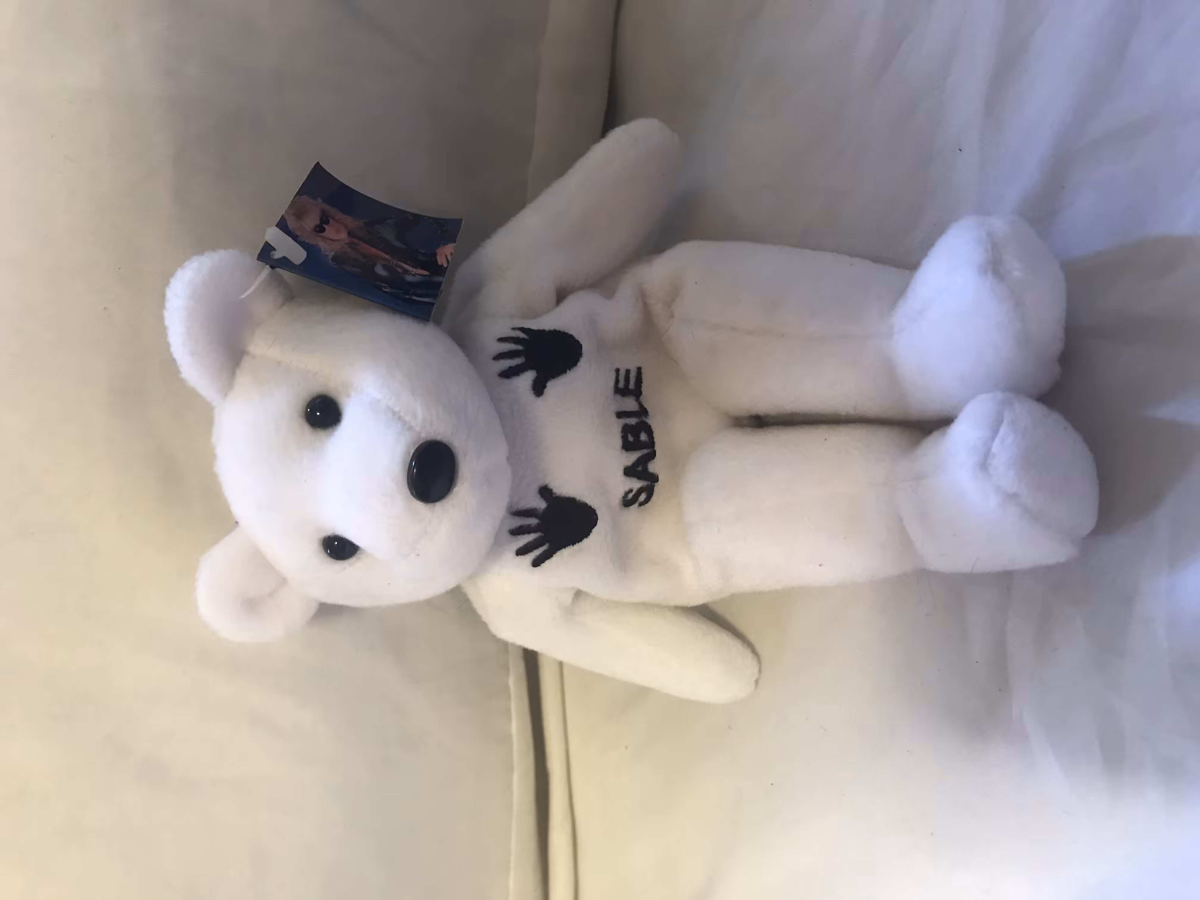 WWF Sable Beanie Baby