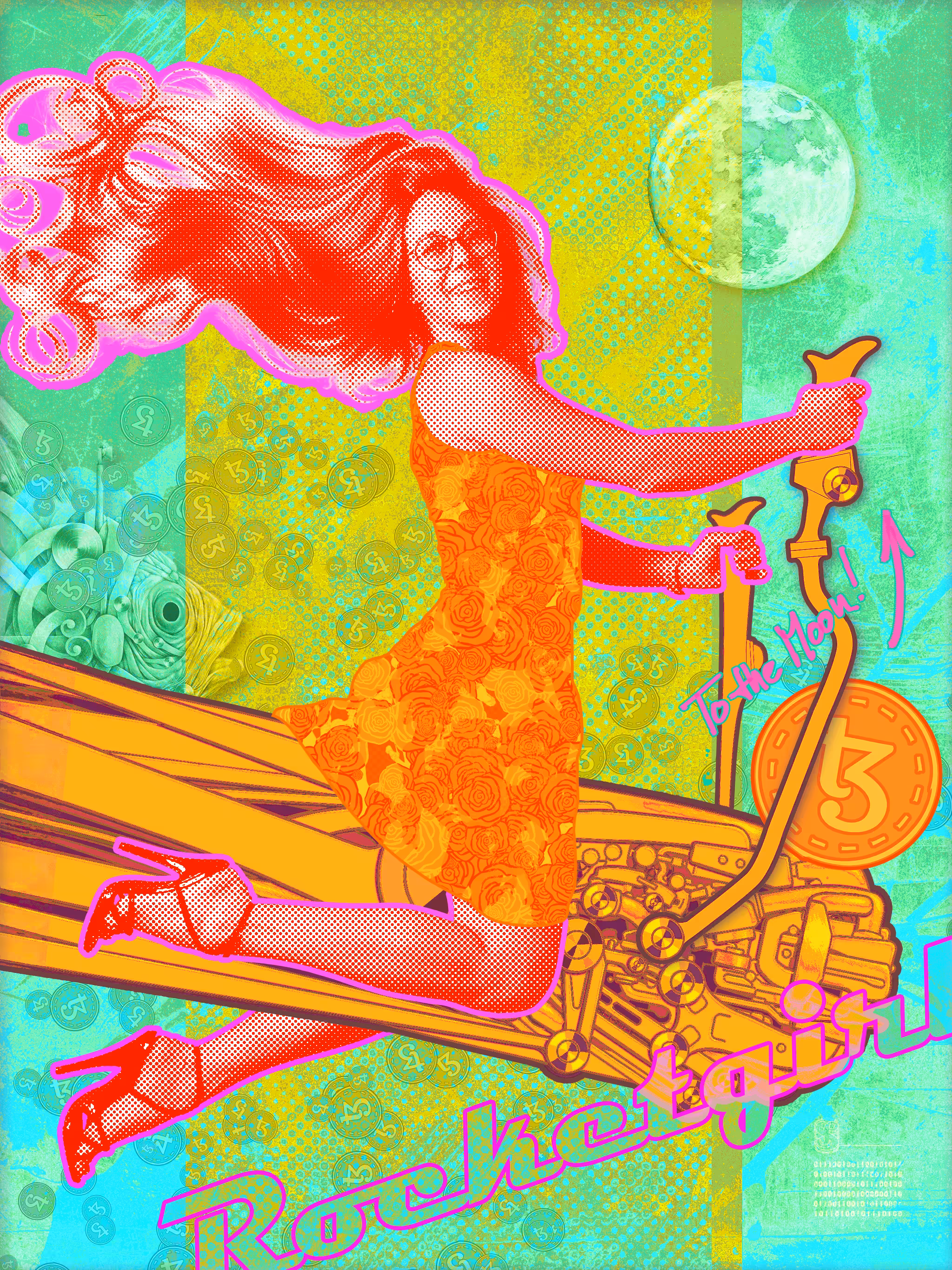 Rocketgirl - Tezos to the Moon!