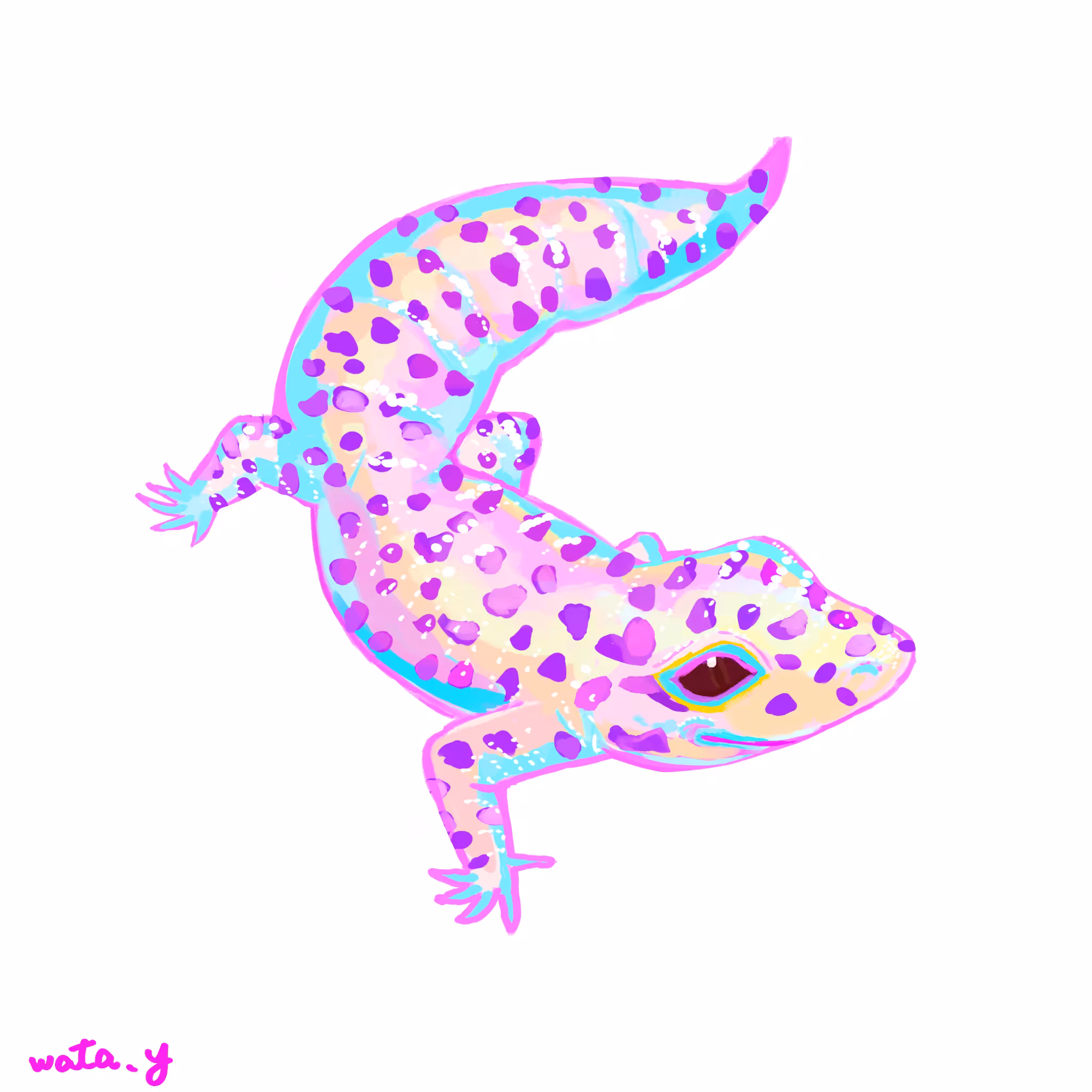 Leopard Lizard #4