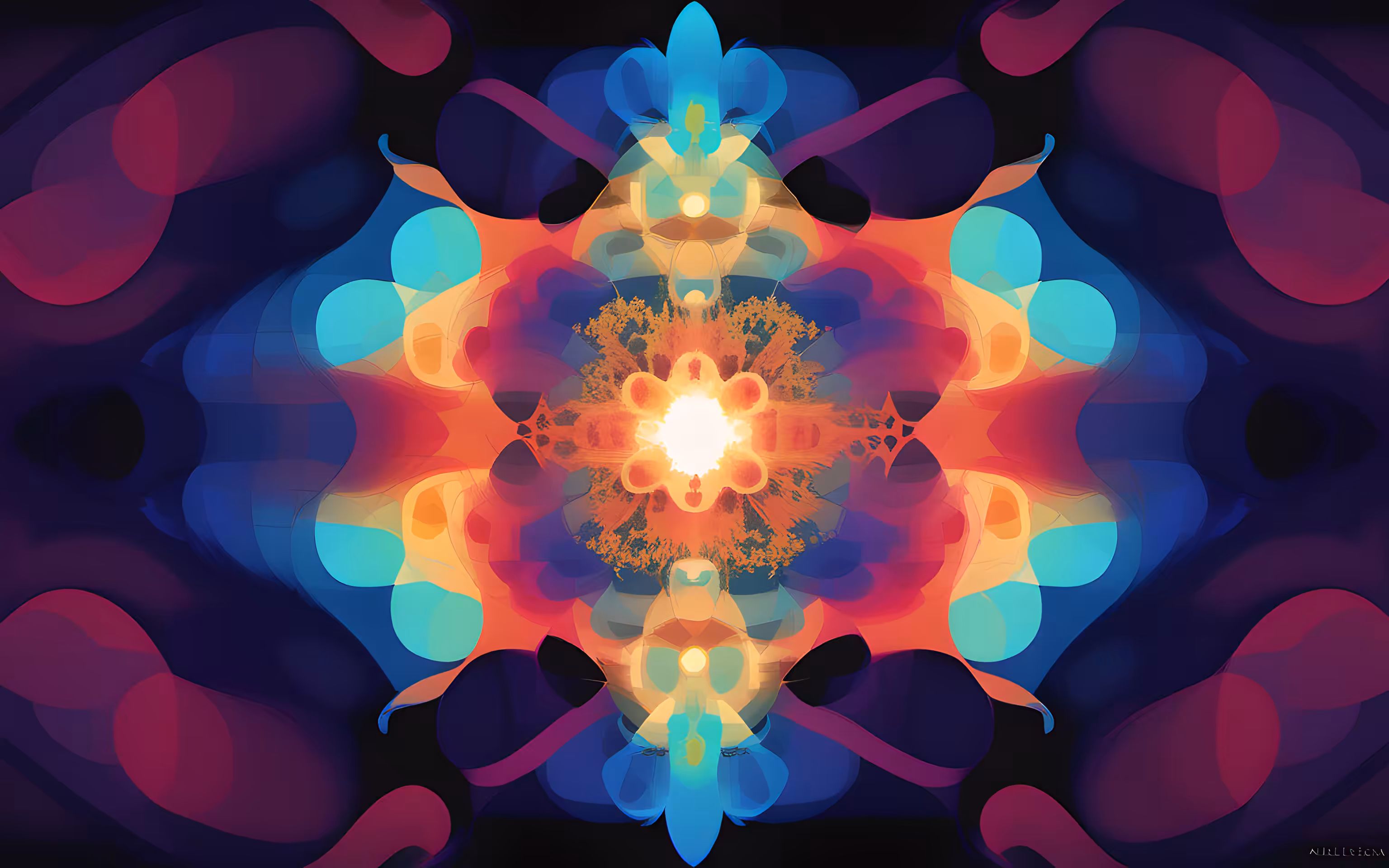 AI imagines famous generative artworks #117