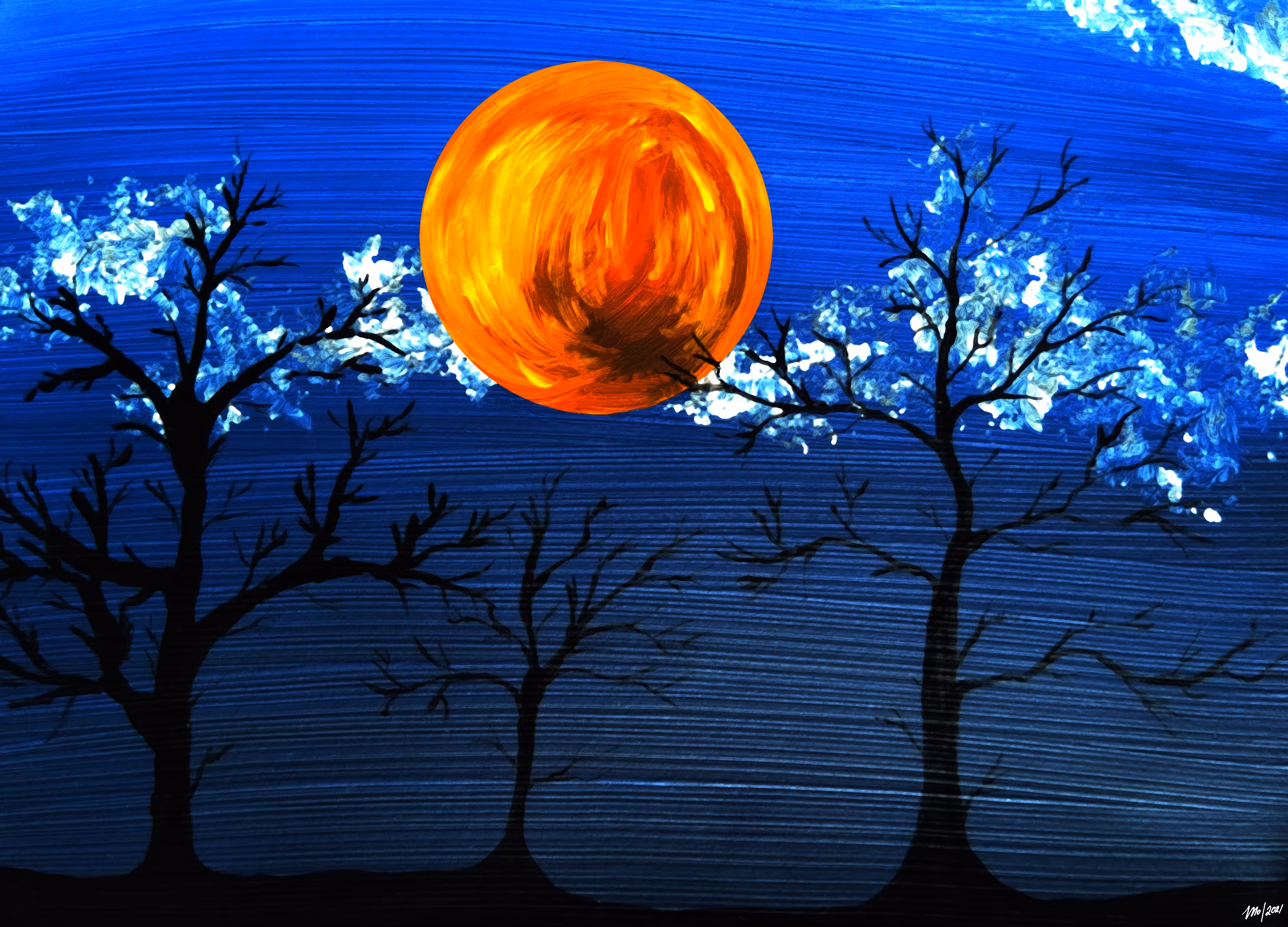 Full Pumpkin Moon