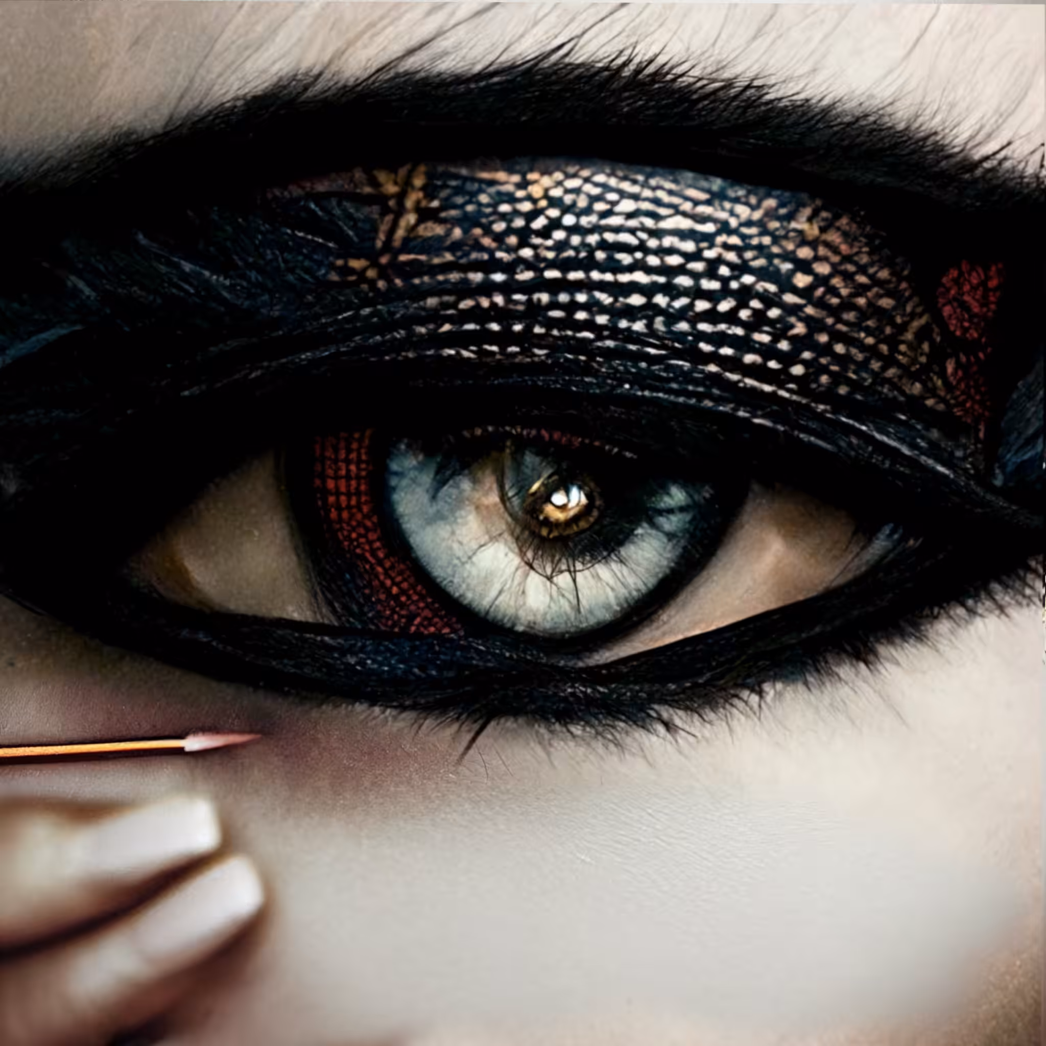 The eyes