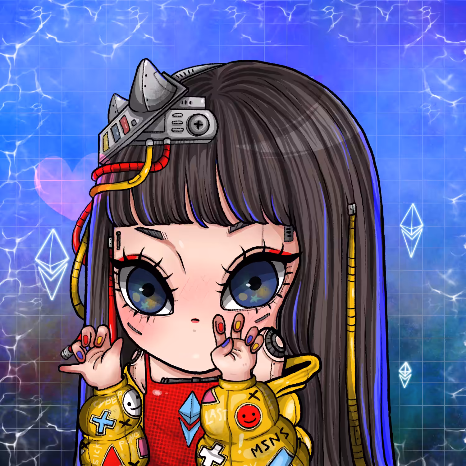 MISSING NOSE CYBER PUNK LUCY