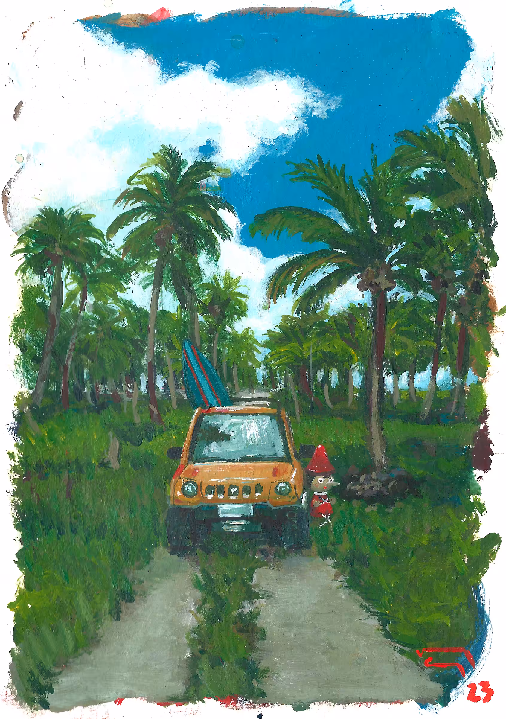 Coconut field 🌴🌴🌴