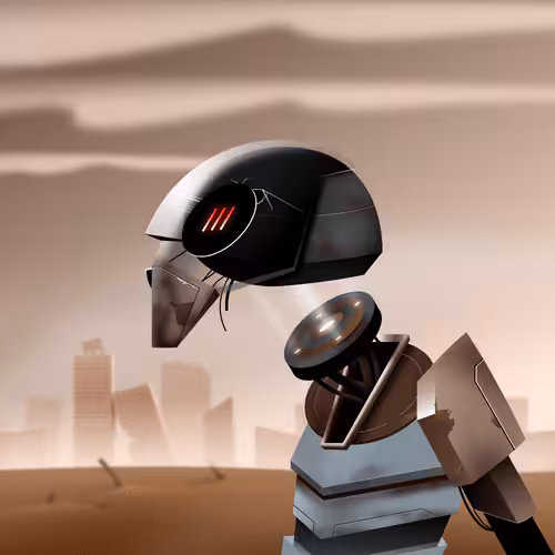 Savage Droids: THEOS Dark Droid B-0268