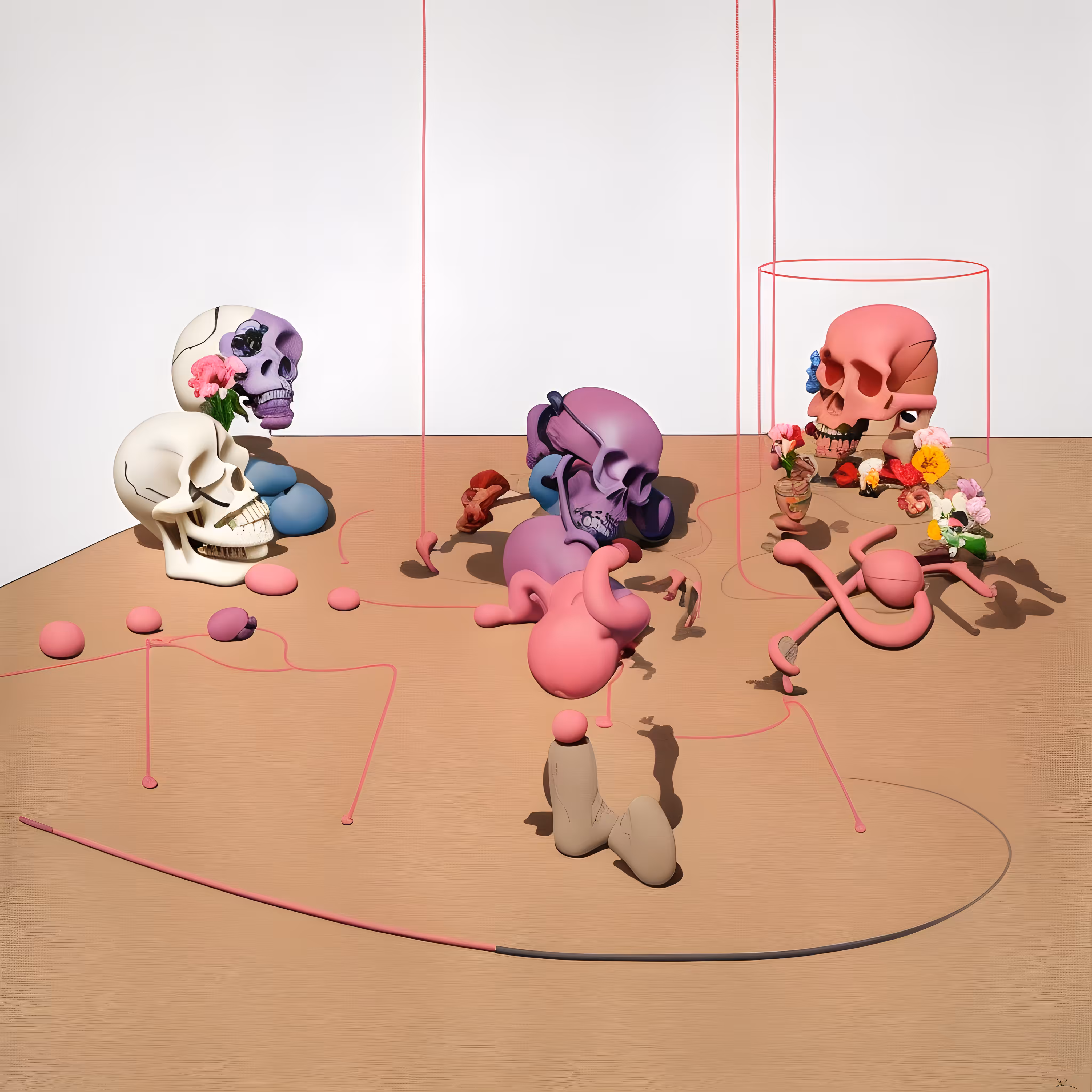 Three Figures, after Bacon
