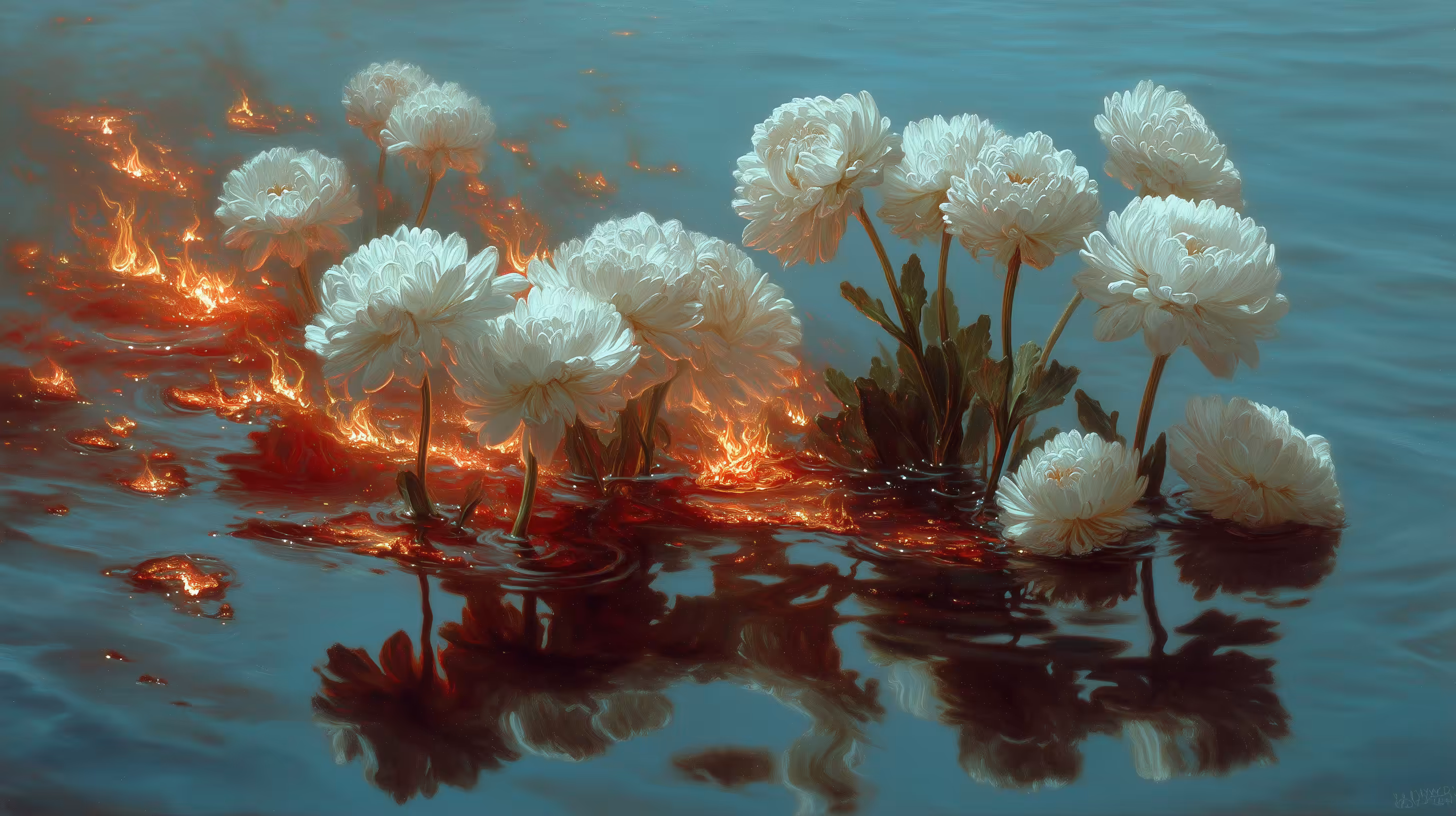 Where Fire Weeps Softly