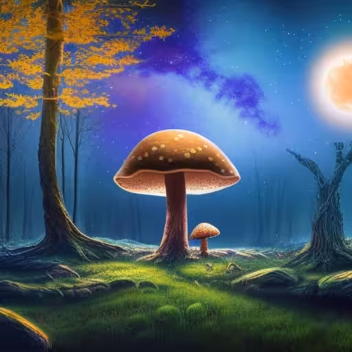 Open Edition: Mushroom glow
