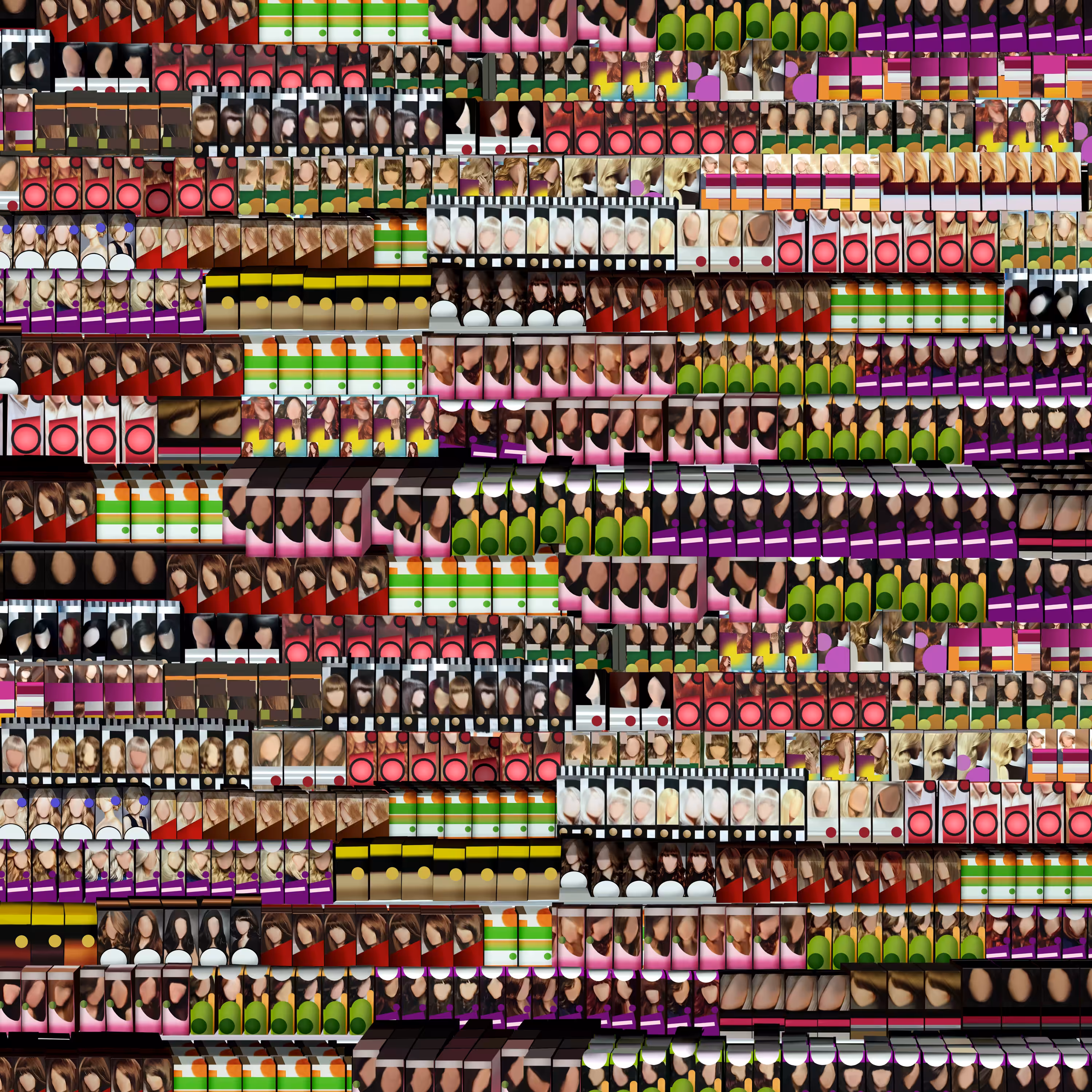 Hair Dye Pattern