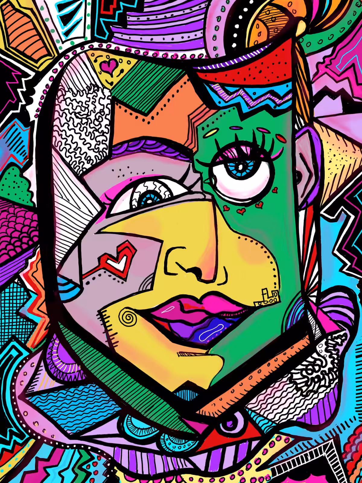 Cubist Reflections 