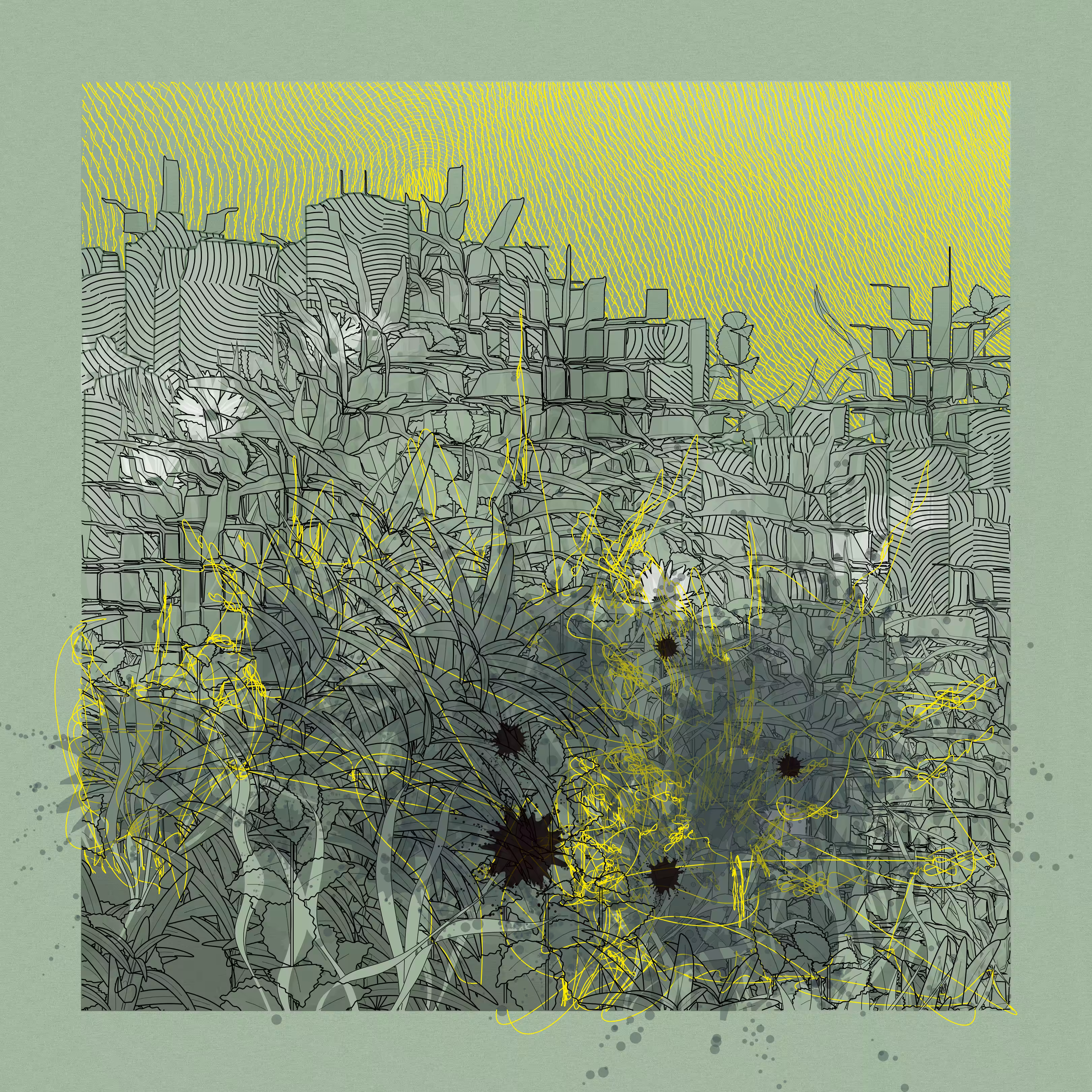 Landscape with Carbon Capture #9111