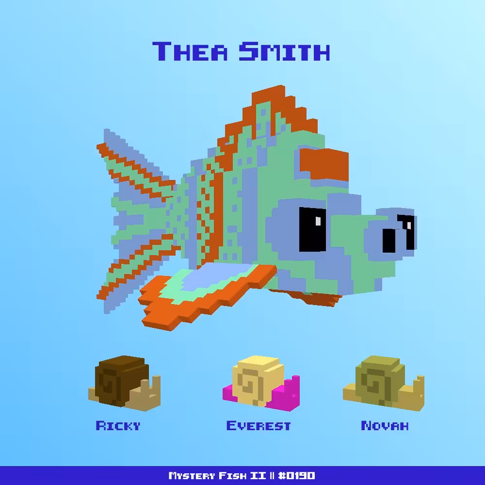 Thea Smith :: Mystery Fish 0190/1000
