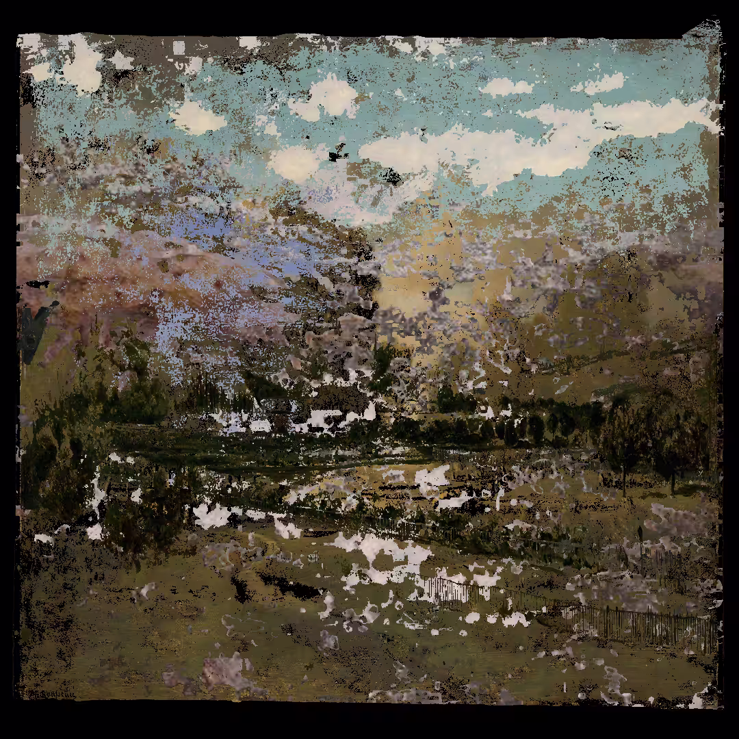 Re-constructed landscape (The ruins)
