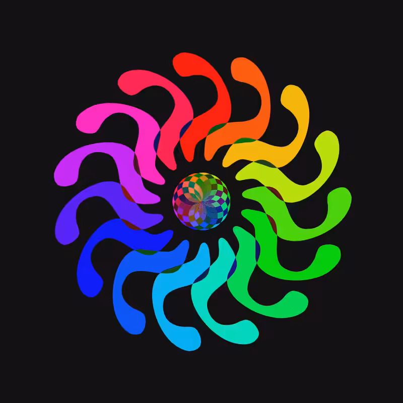 Harlequin's Wheel #2