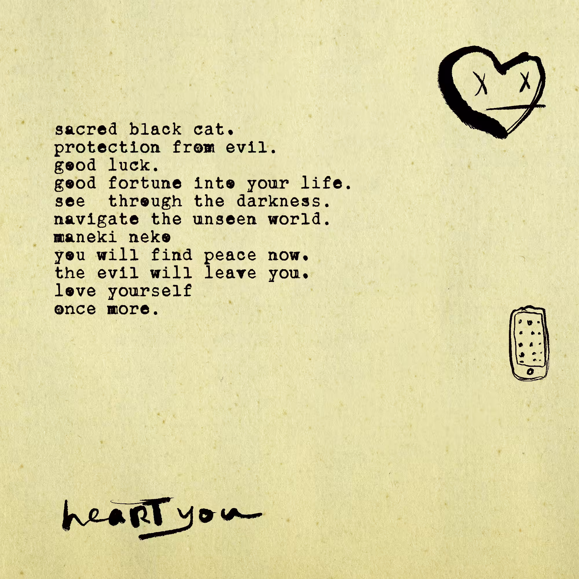 Heart You Poems #110