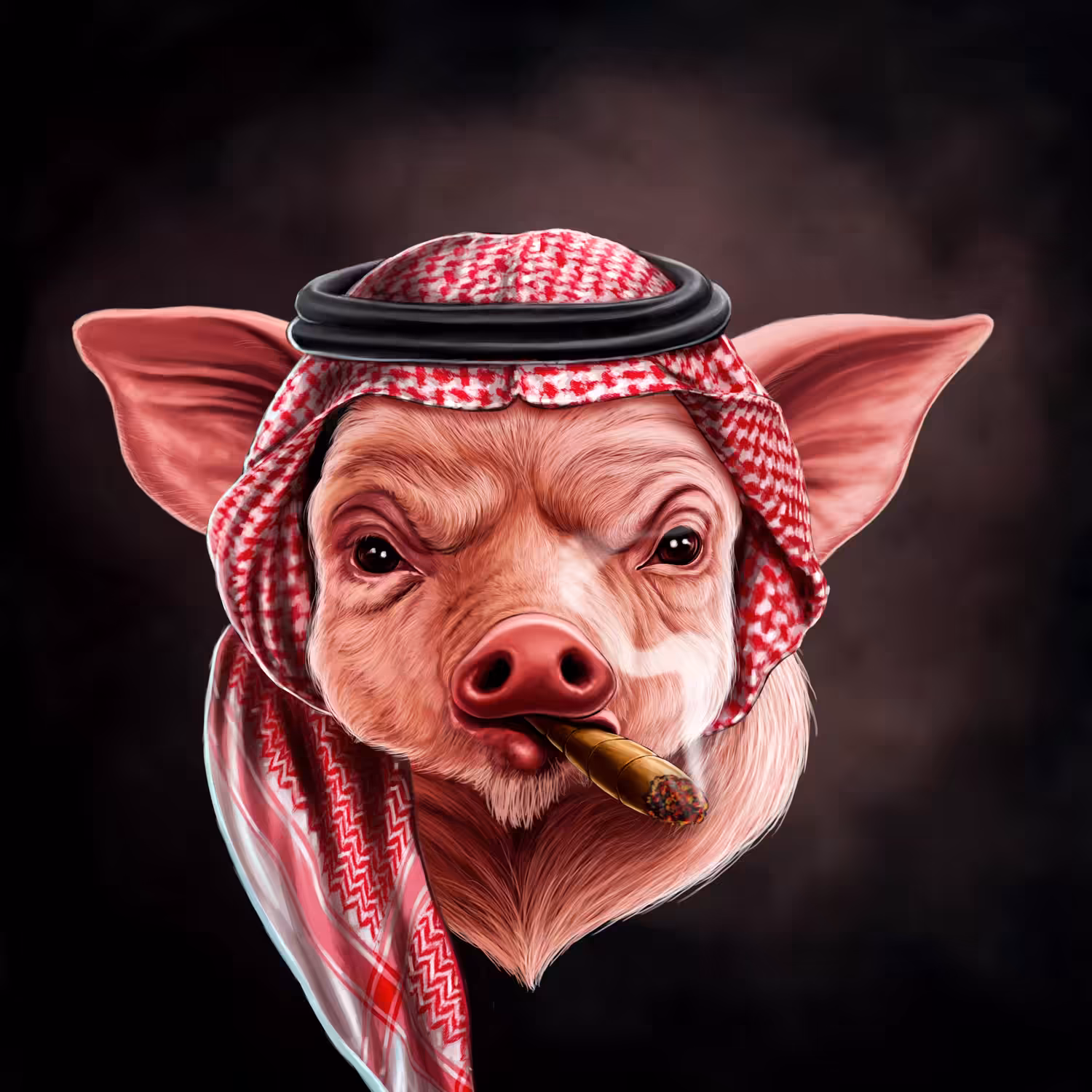 #055 Arab pig