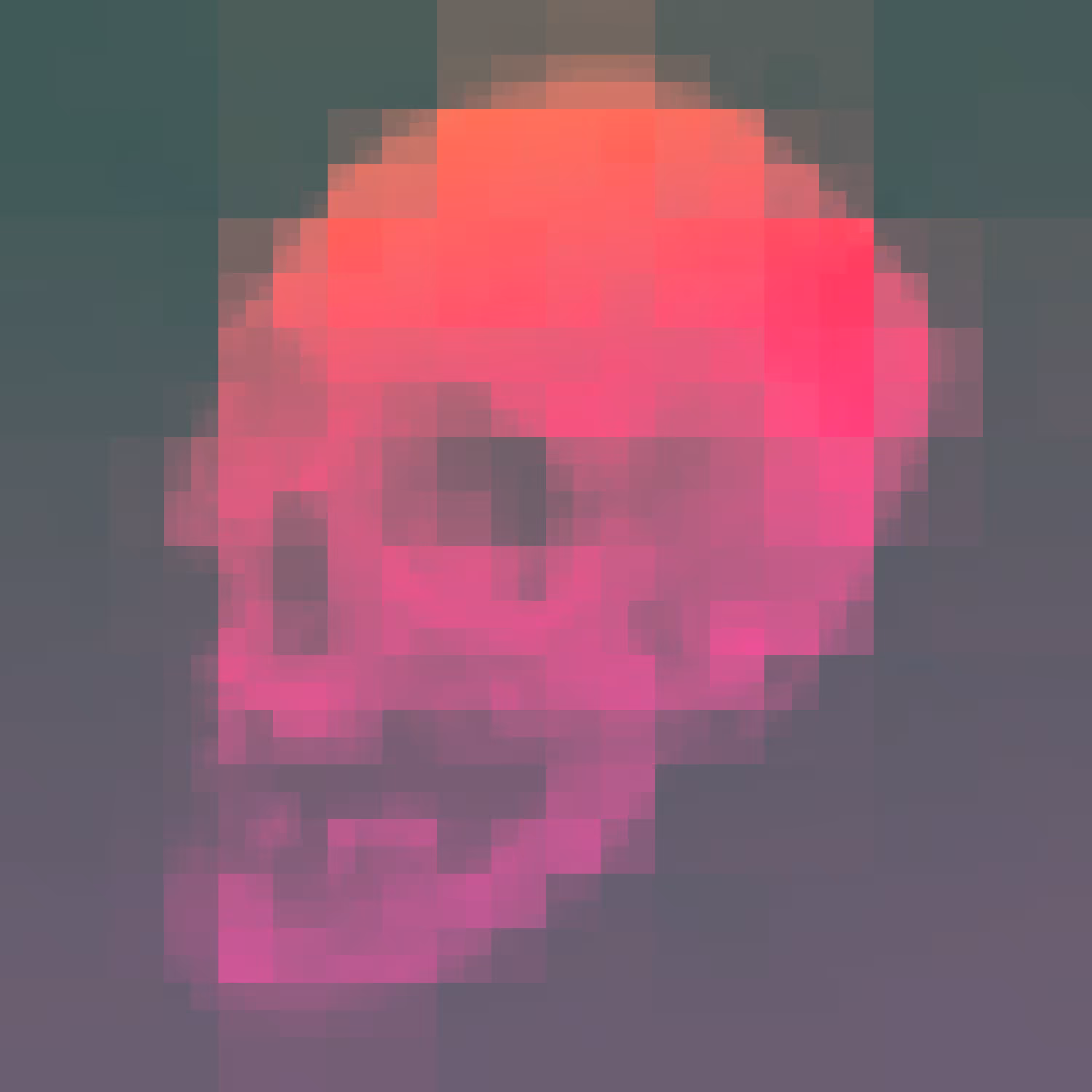 Pixel Skull Vanitas 33