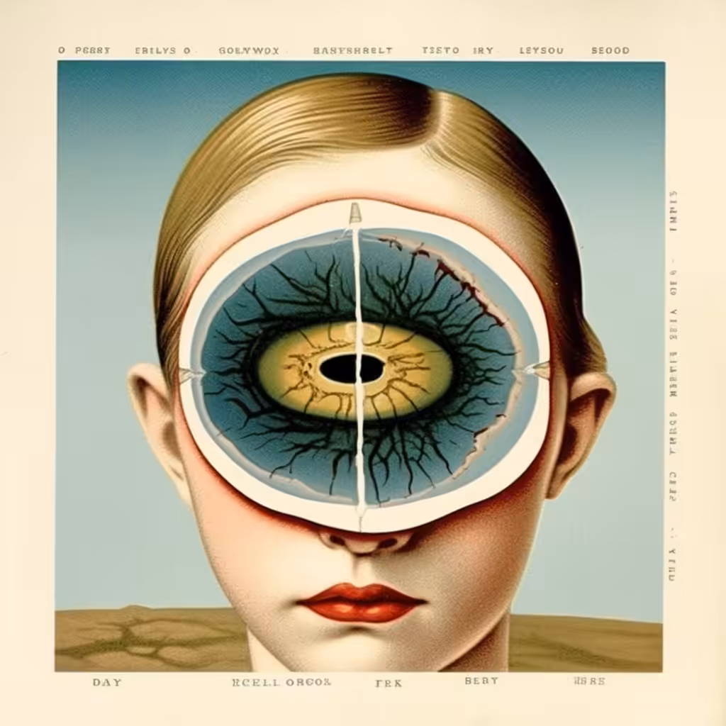 IN THE VILLAGE OF THE ORDINARY THE BIG SCIENTIFIC EYED GIRL IS EMPLOYED AS SECURITY
