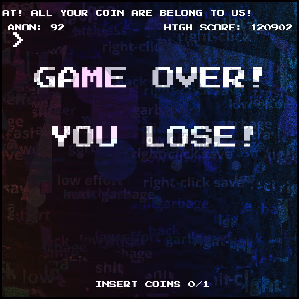 GAME OVER! #18