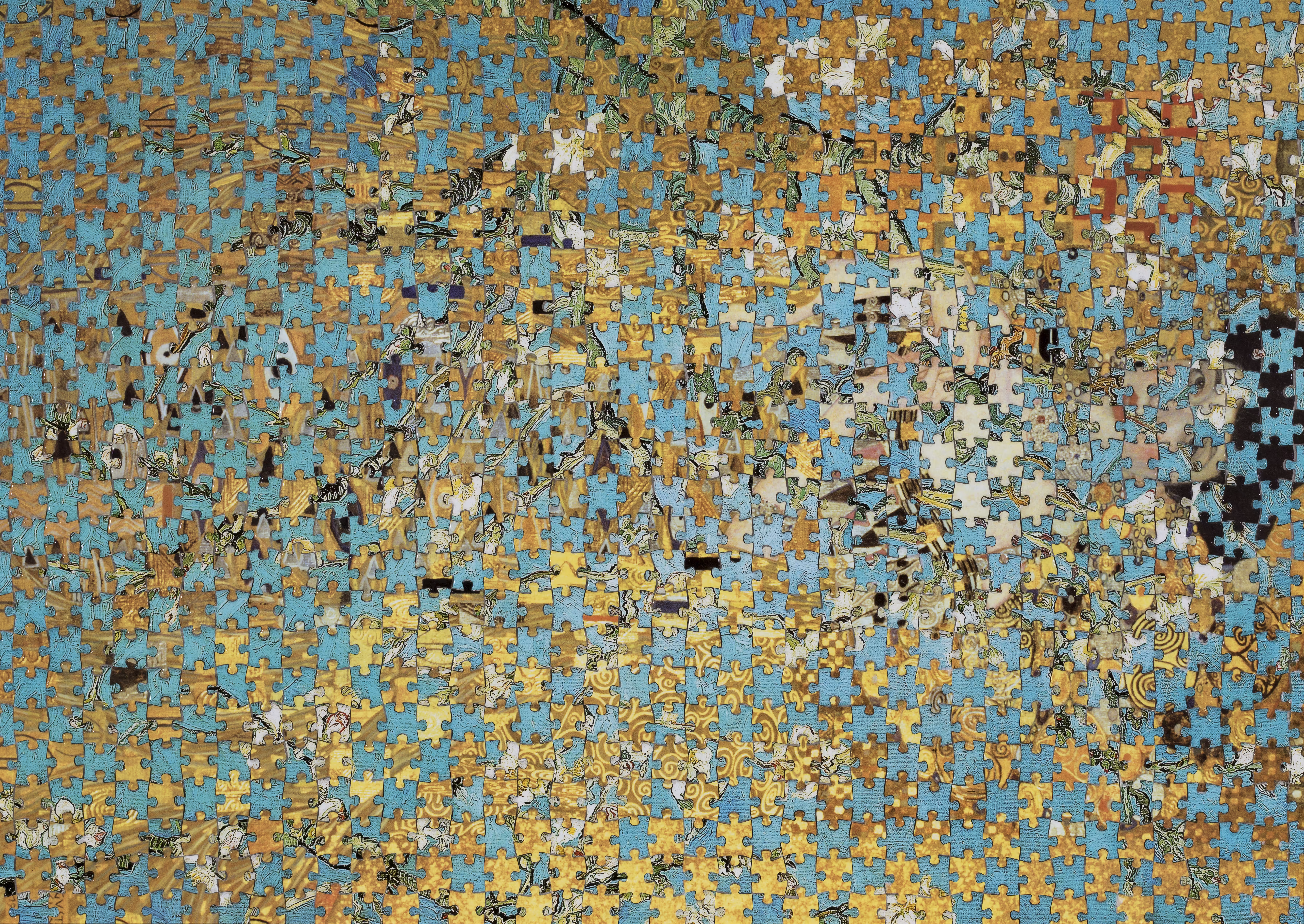 THE LADY IN GOLD AMONG THE ALMOND BLOSSOMS #1