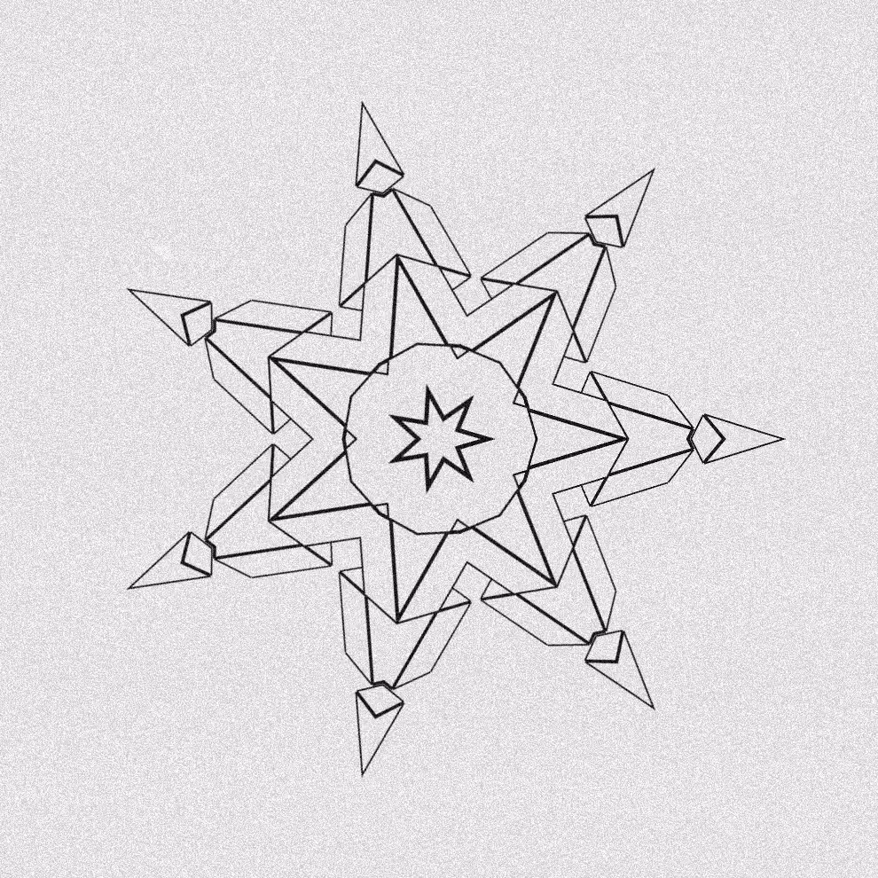 Monochrome Kaleido #468