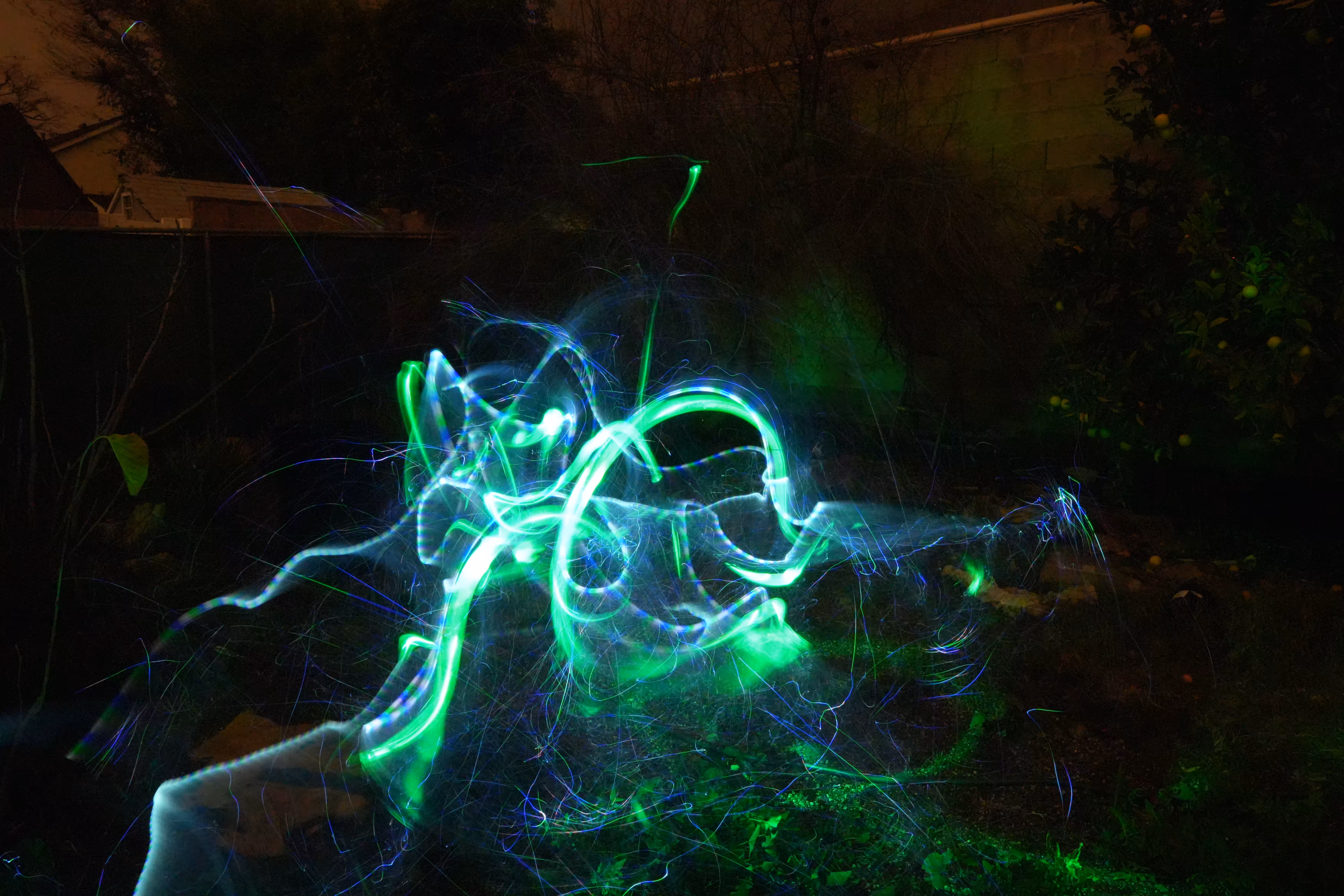 In the Dark, I paint with Light