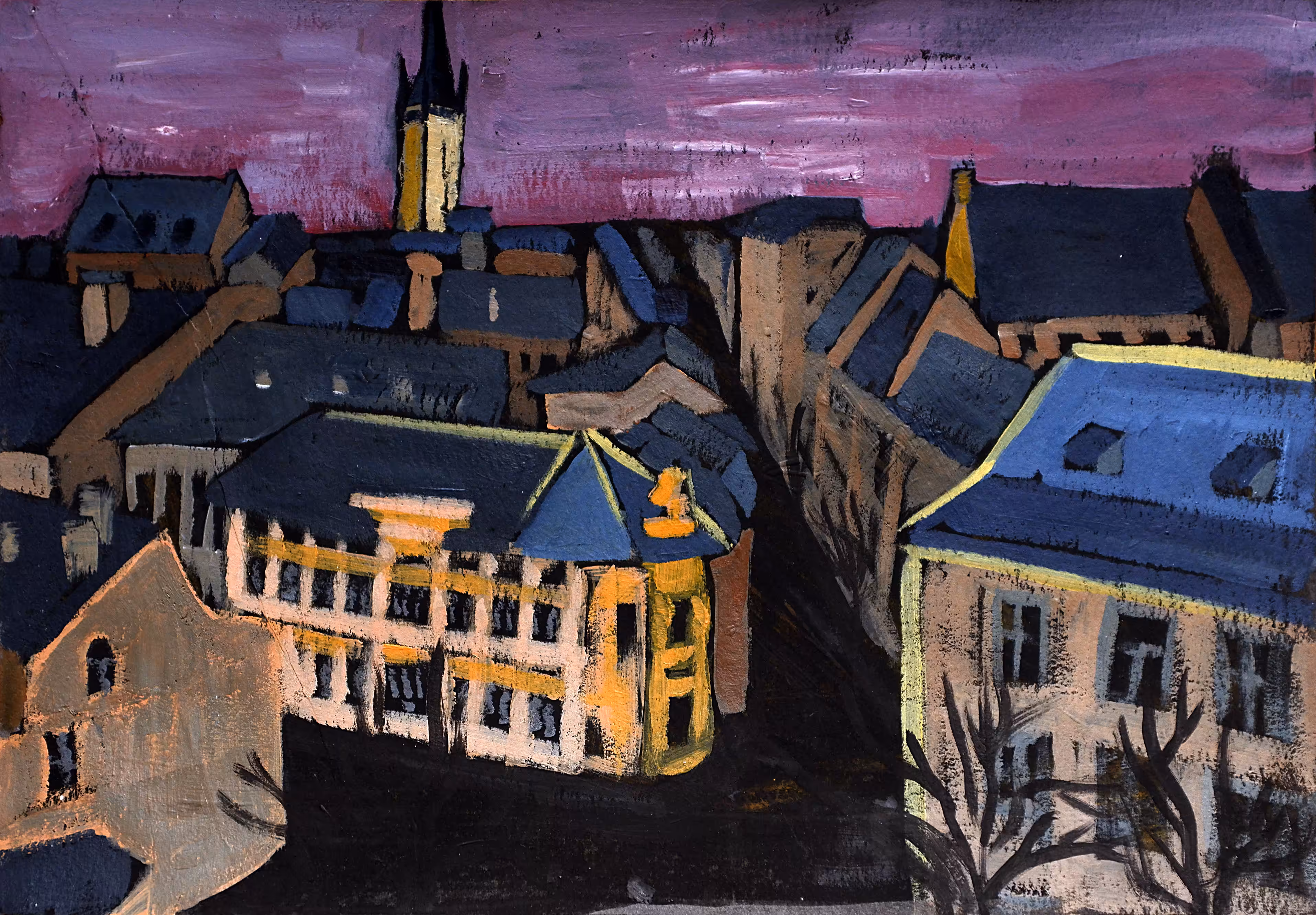 Memories of Tallinn - Pink sky