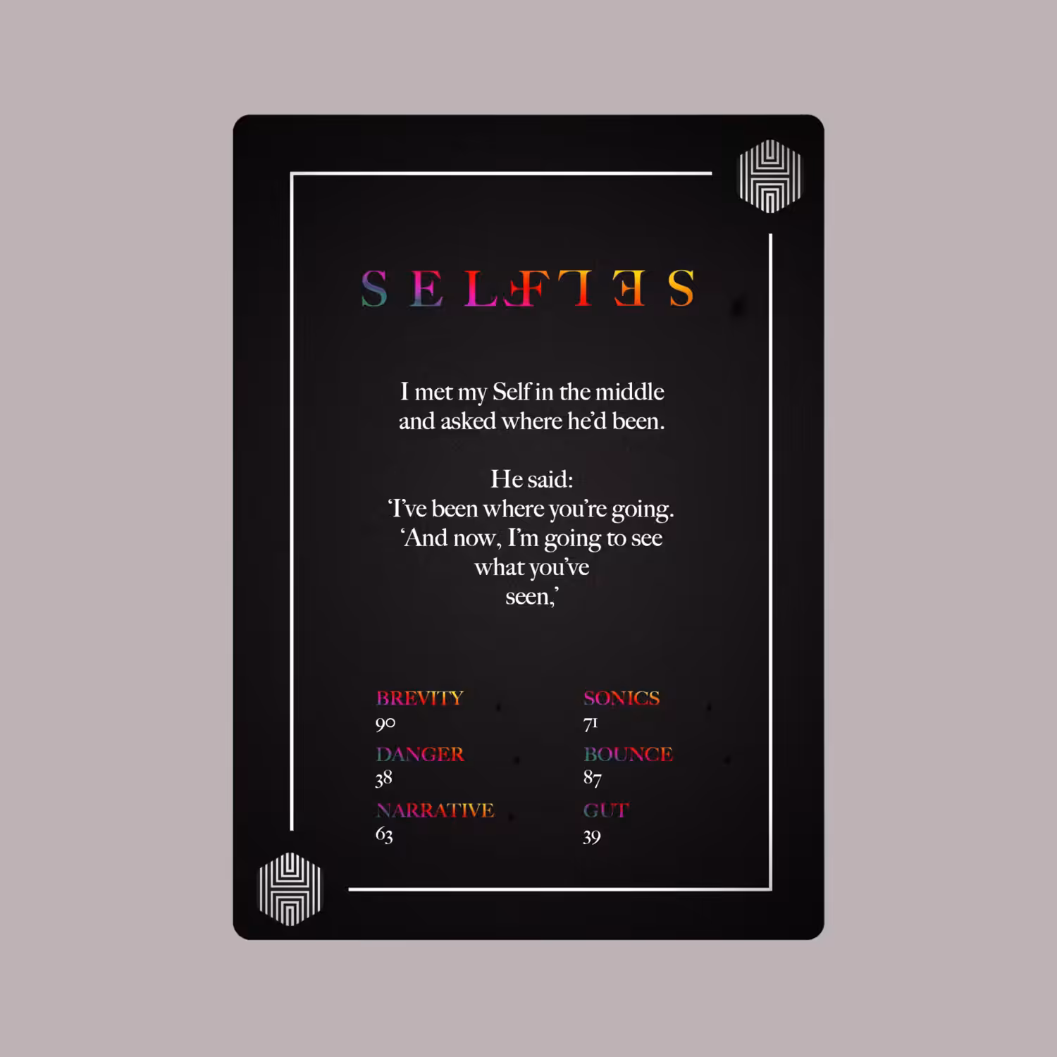 041 - SELFLES