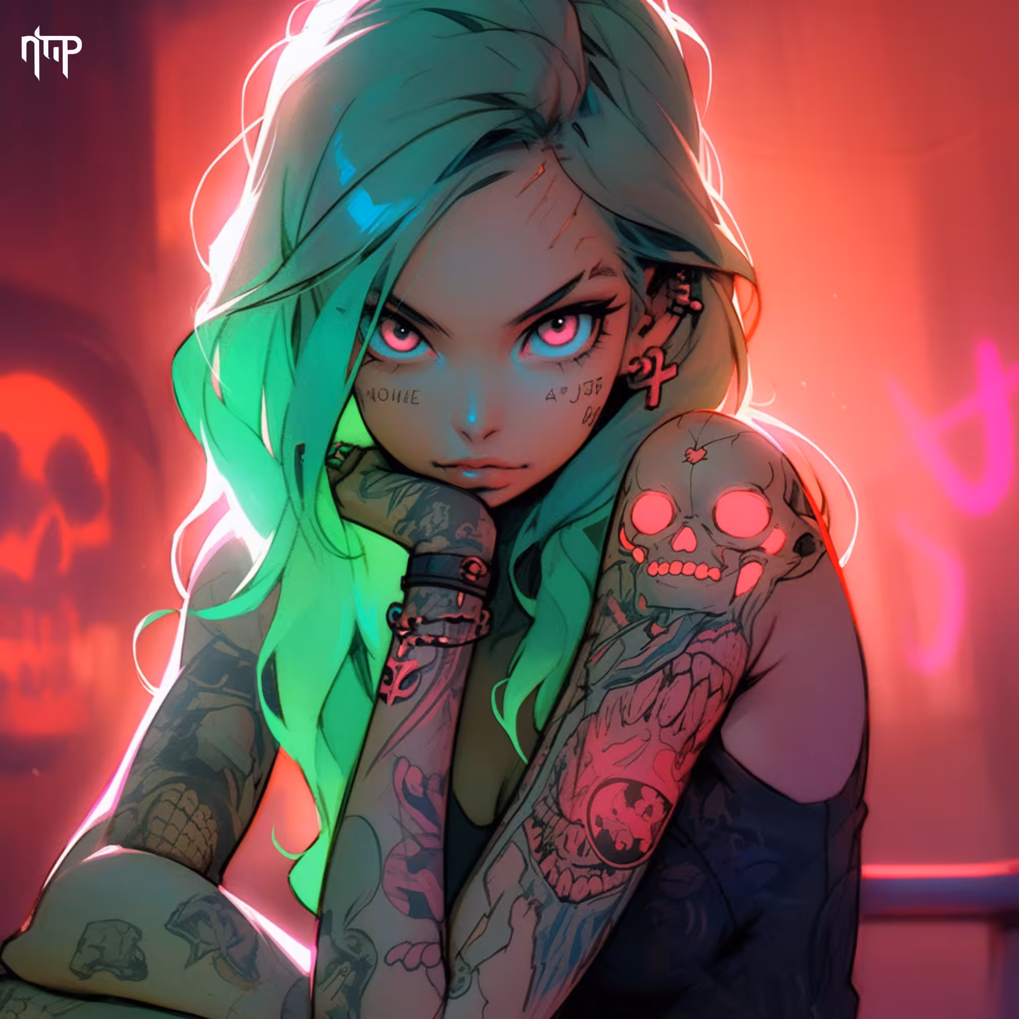 The Macabres: Sylvia "Eclipsa Glow" Macabre