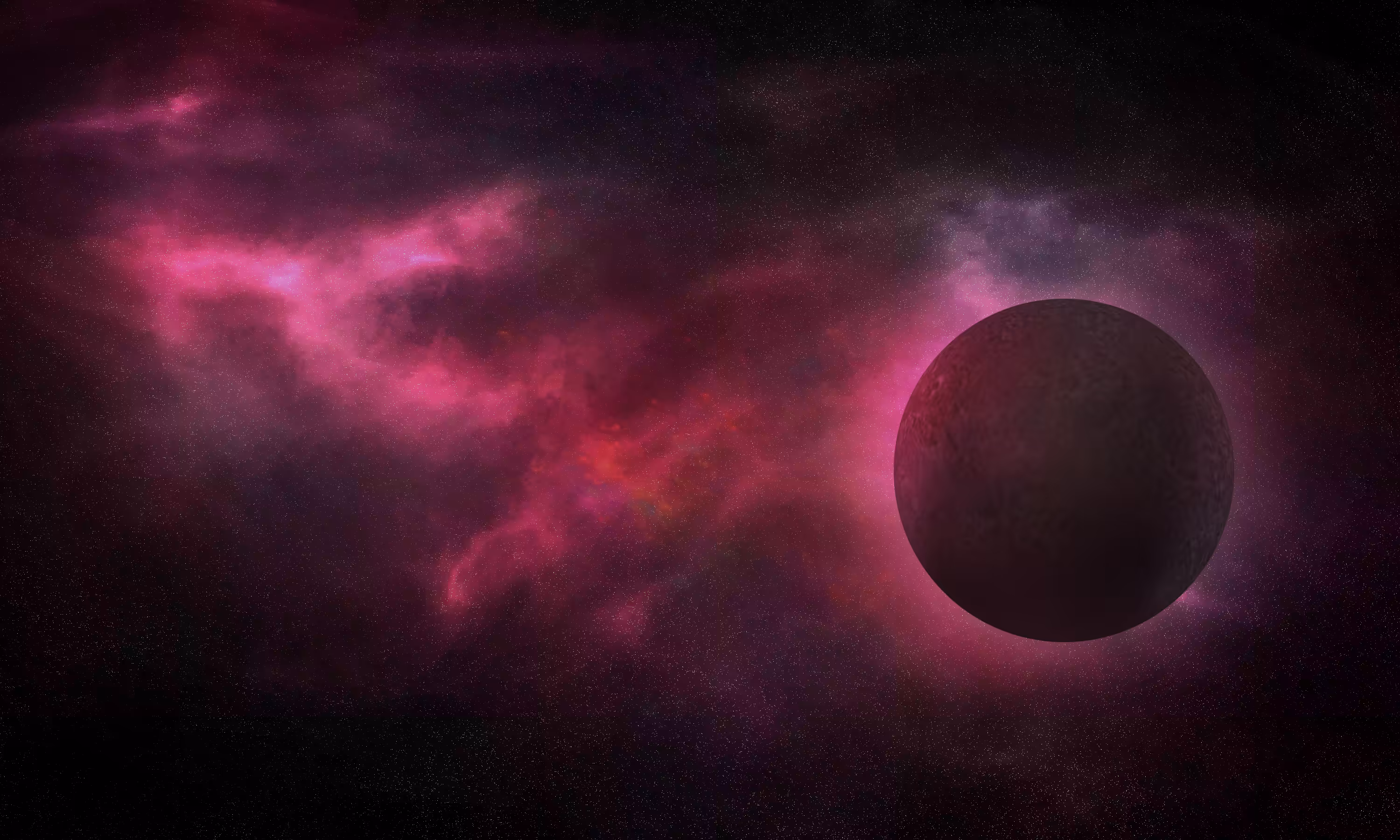 Dead Planet in Deep Space