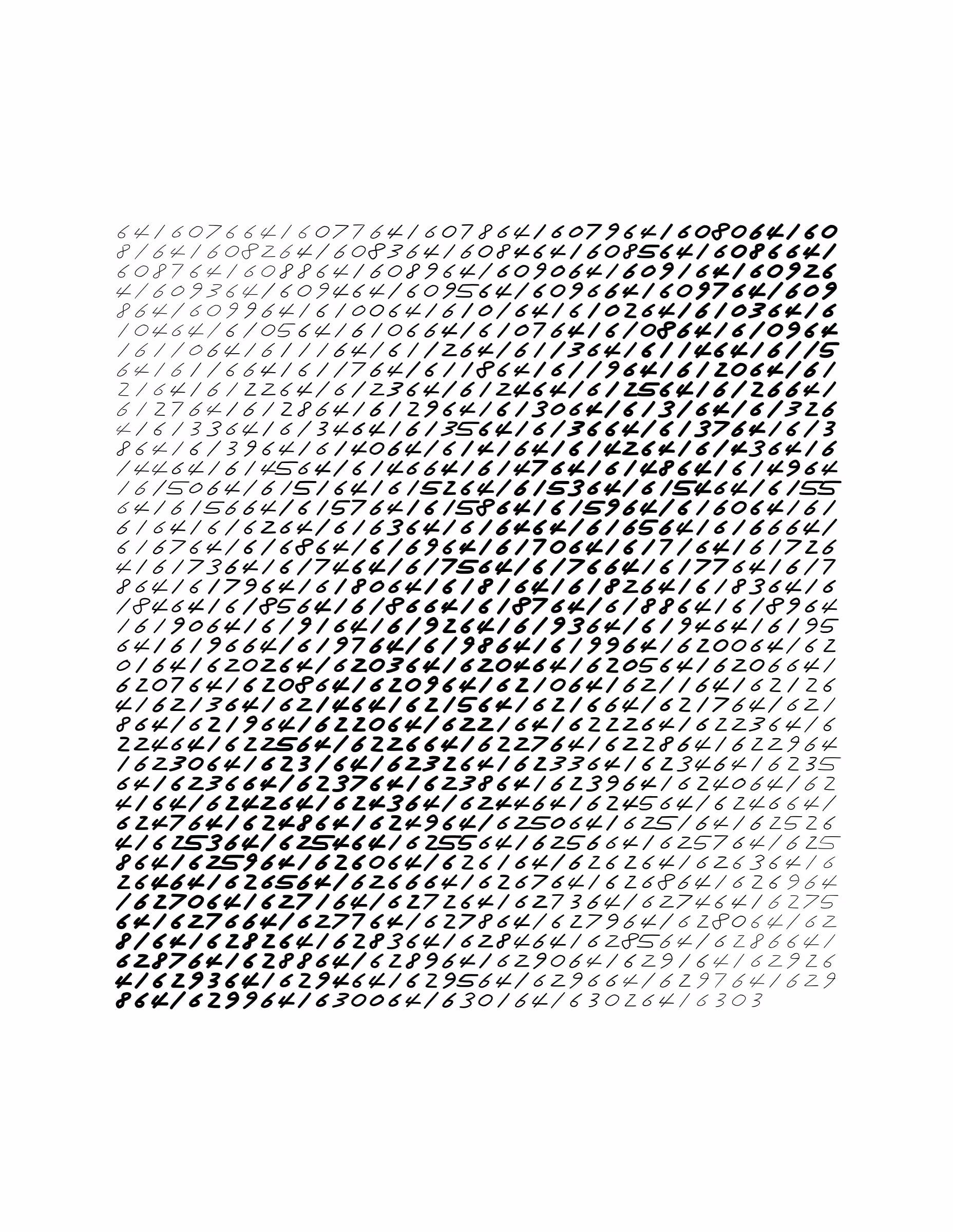 Endless (5,607,250 to Infinity) #2783