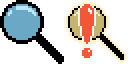 Magnifying Glass Sprite Sheet (4x)(PNG)