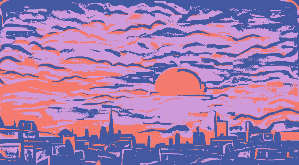 sunset in the city (NFT alternate 2021)