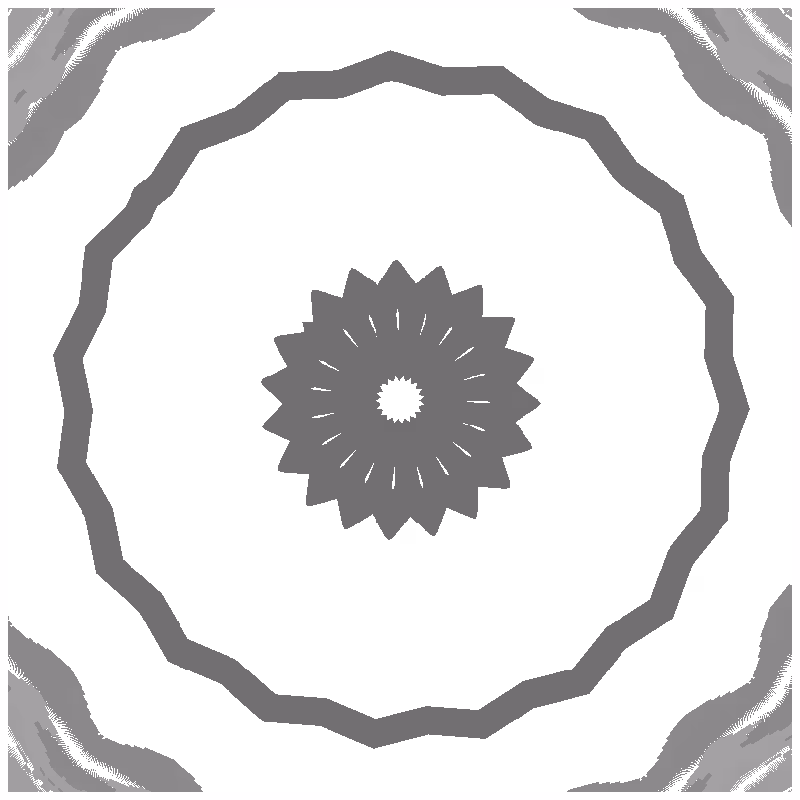 Glitch Mandala #10