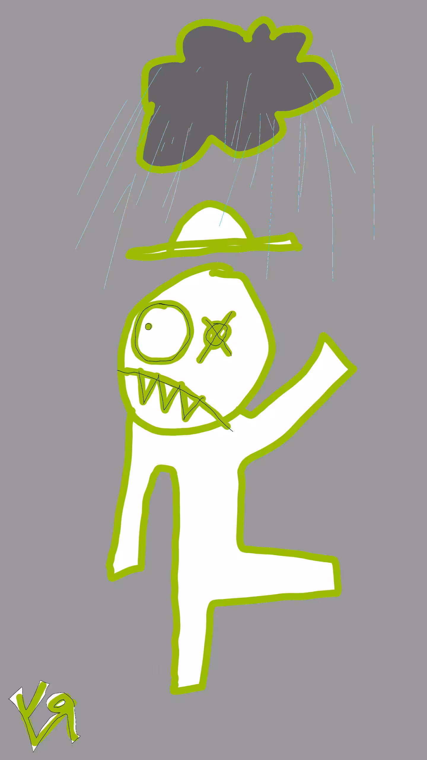 "Private Raindance" by Richard F. Yates (Holy Fool)