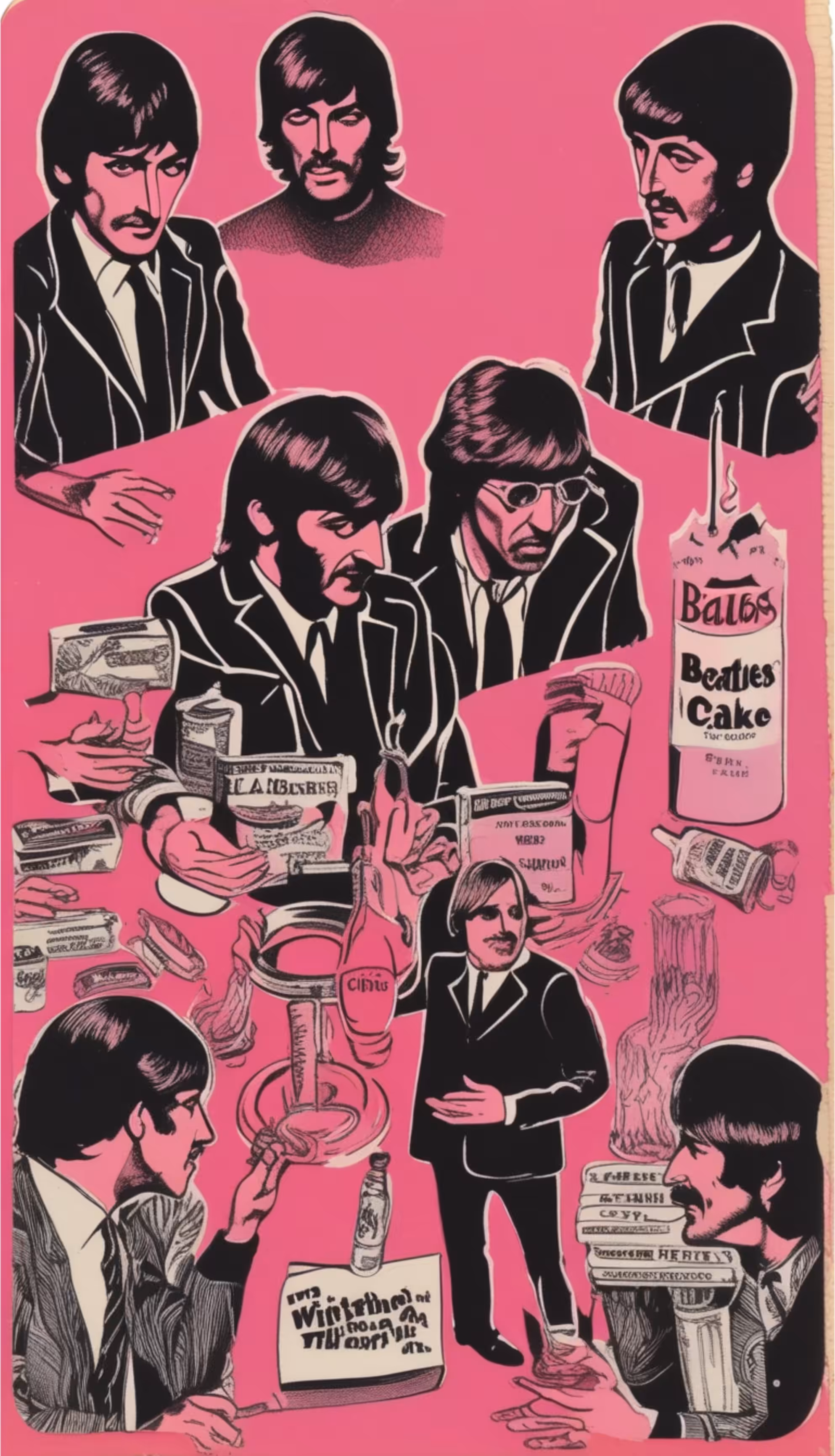 THE BEATLES TEA PARTY CELEBRATING BRIANS DEATH