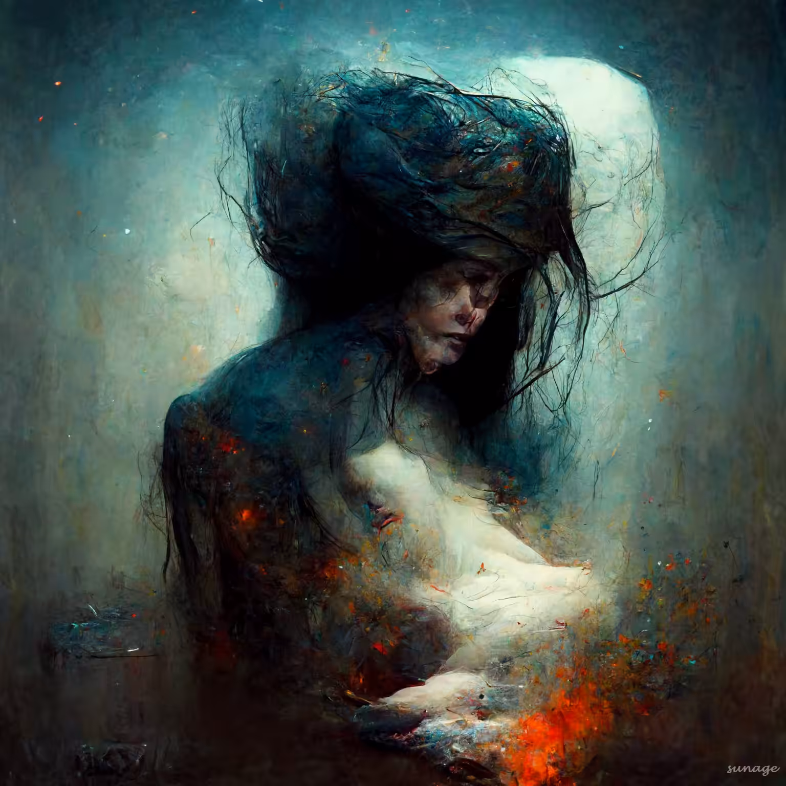 CONTEMPLATING MOTHER