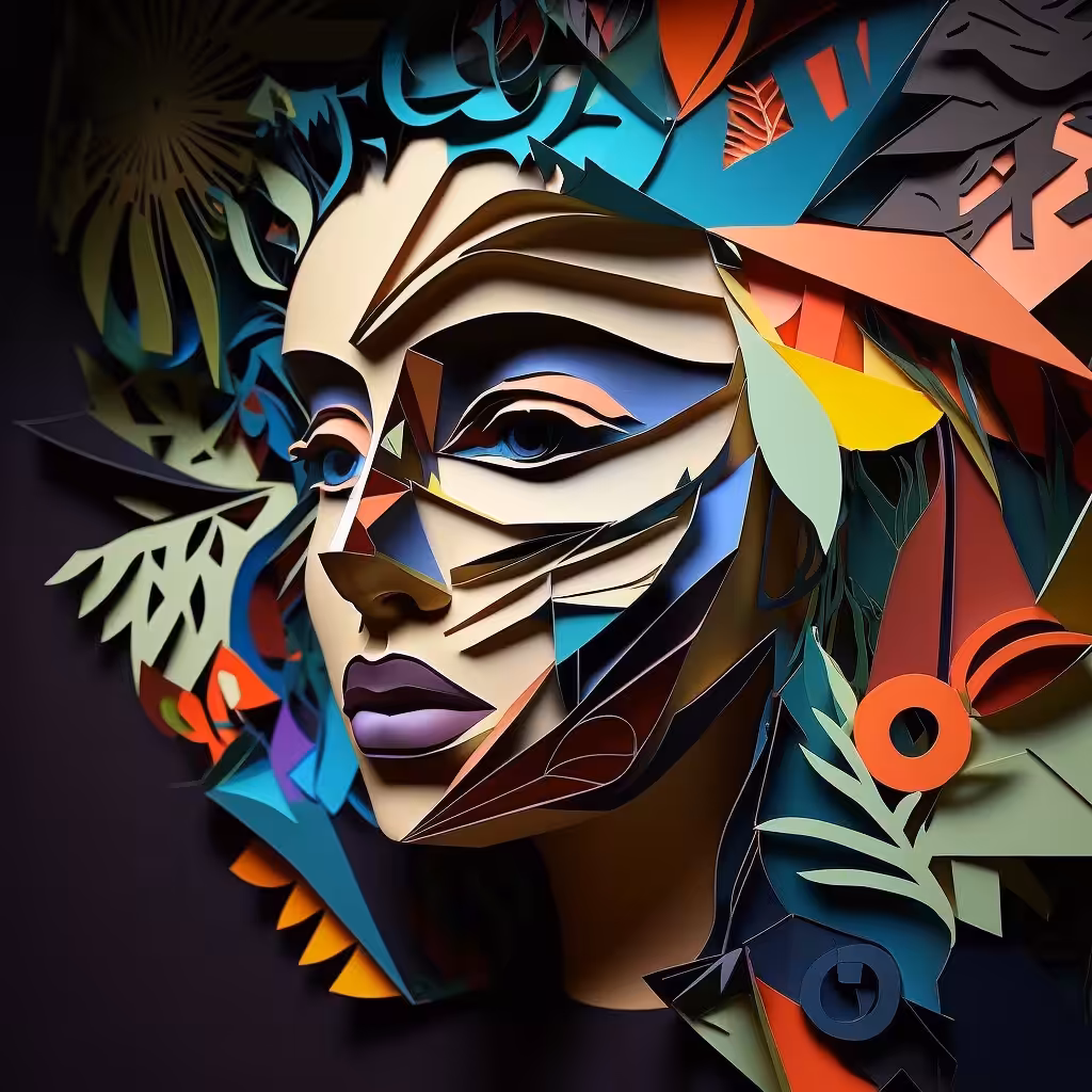 CHROMATIC FACES #10