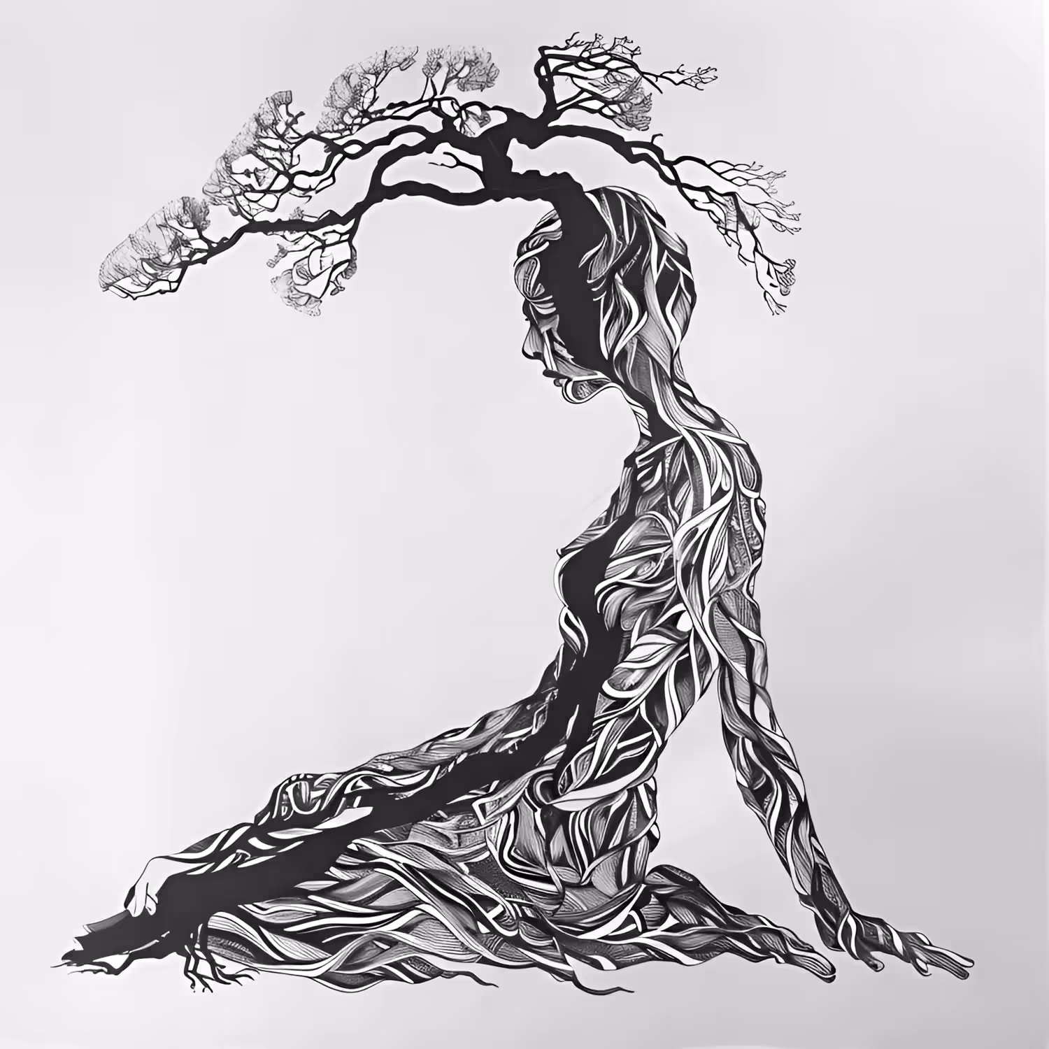Rooted Birth: The Symbiosis of Life