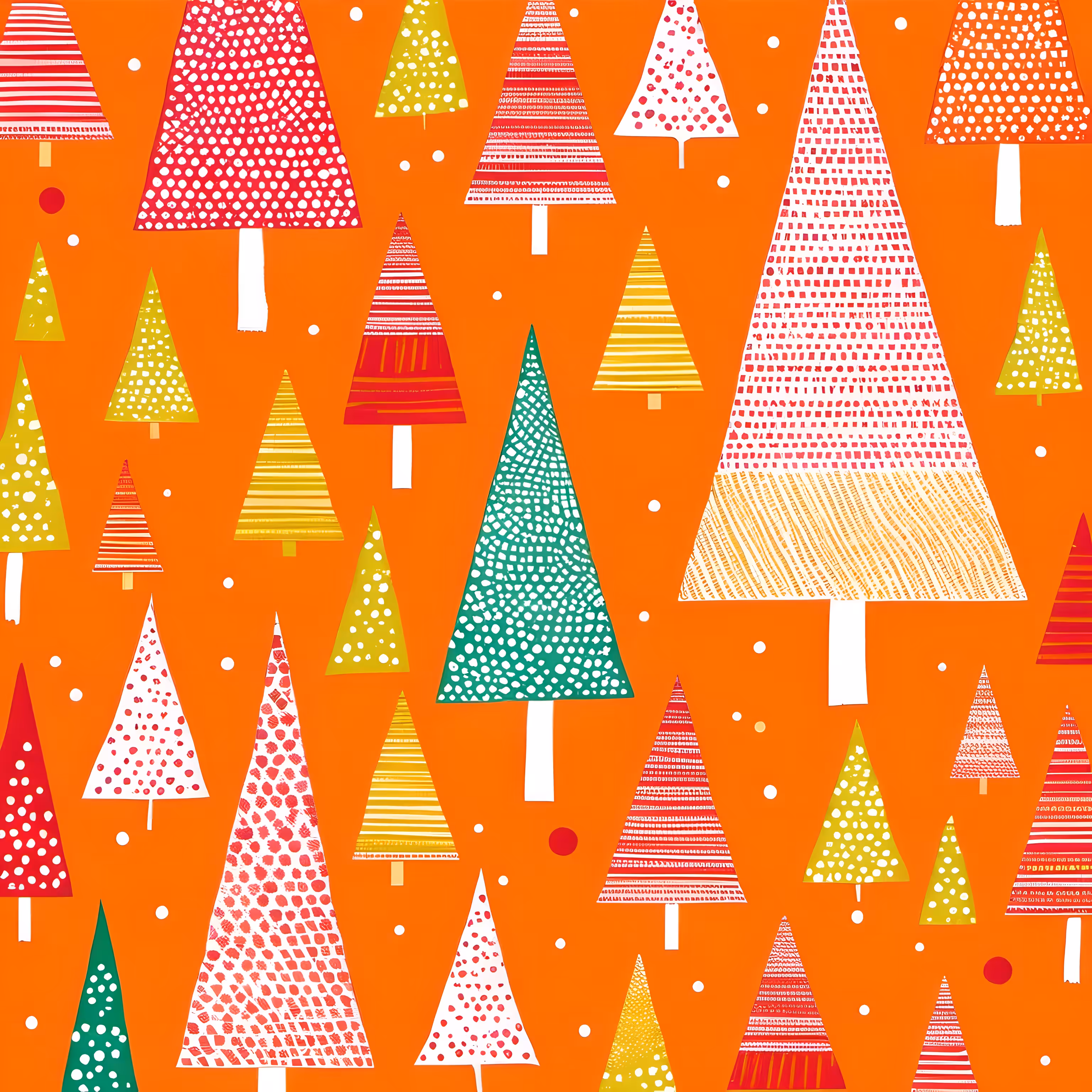 Riso Festive Trees #41