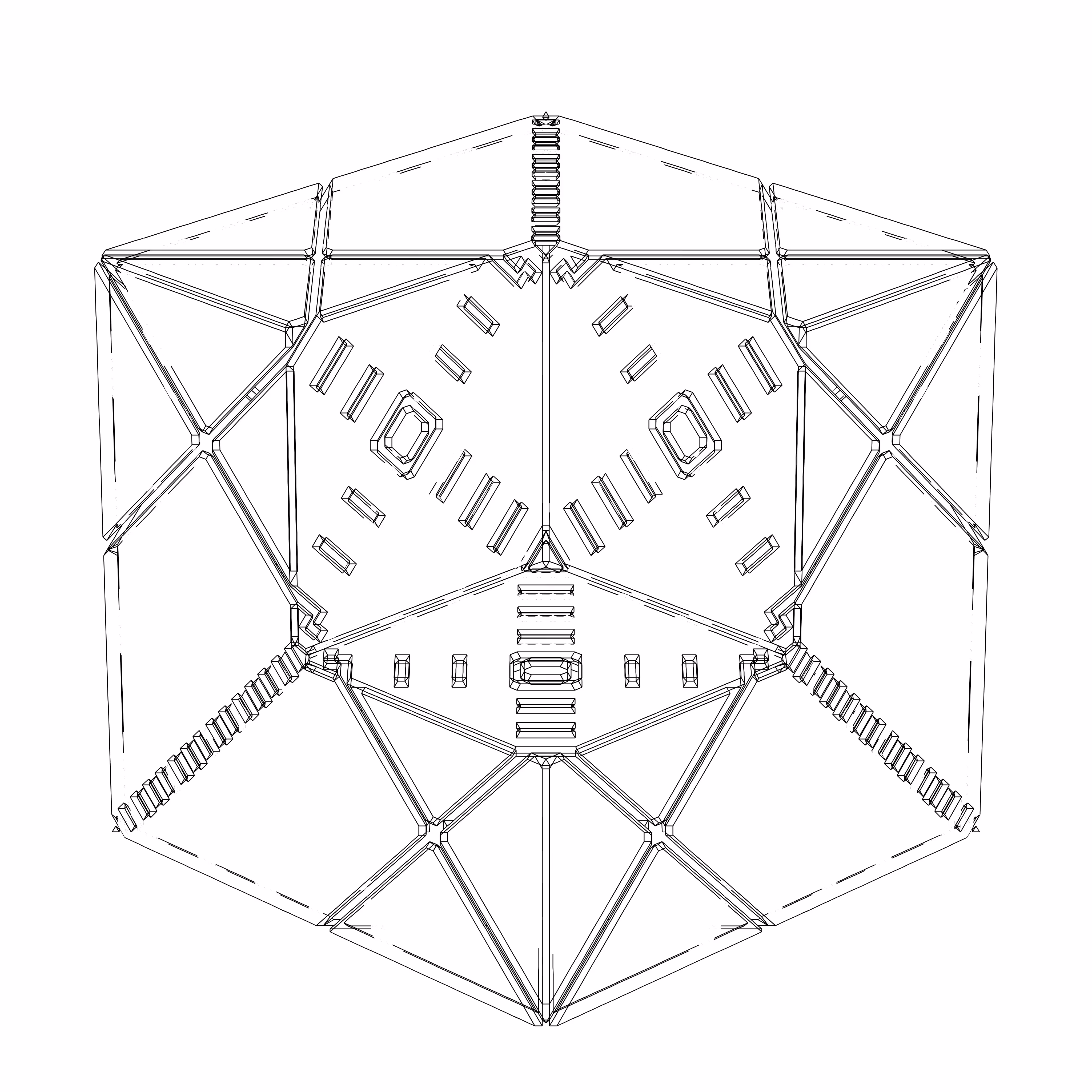 LL21 Alien Art Cube #394