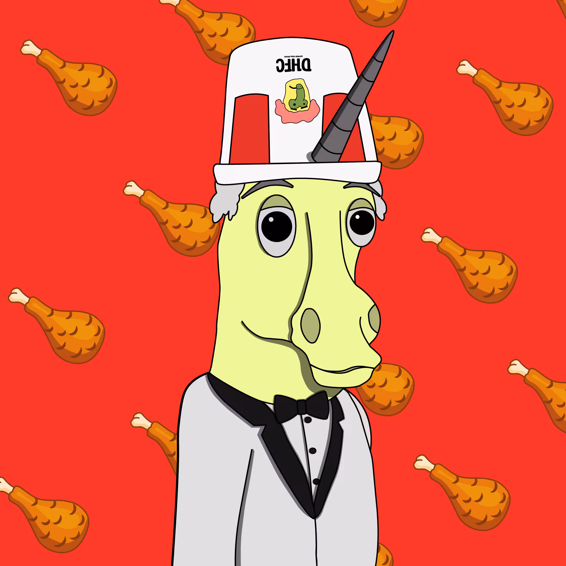 Awesome Unicorn - Bucket Head #197