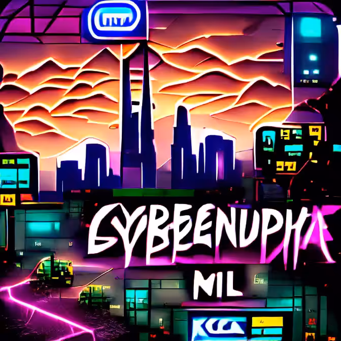 Cyberpunk Landscape 22