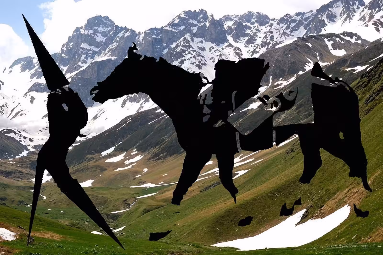 Horse Thief, black, Juta