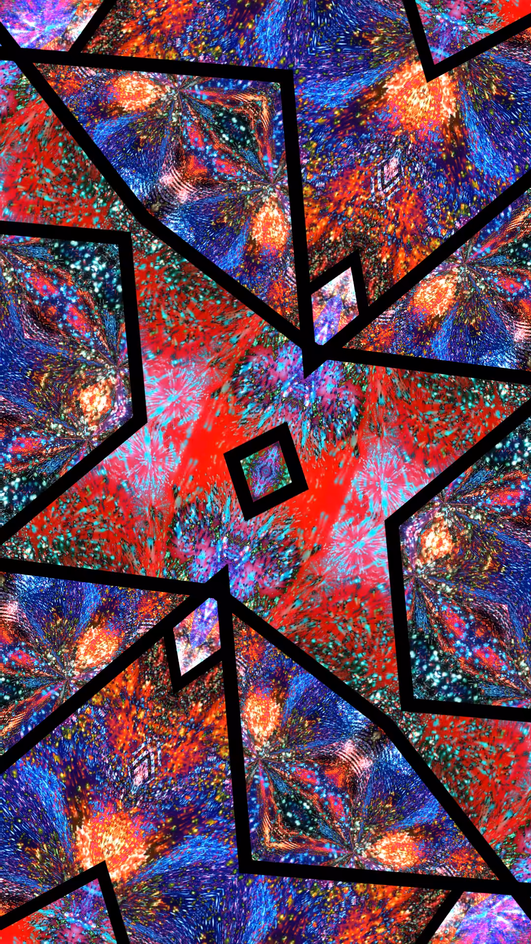 Cell Phone Vitray #005